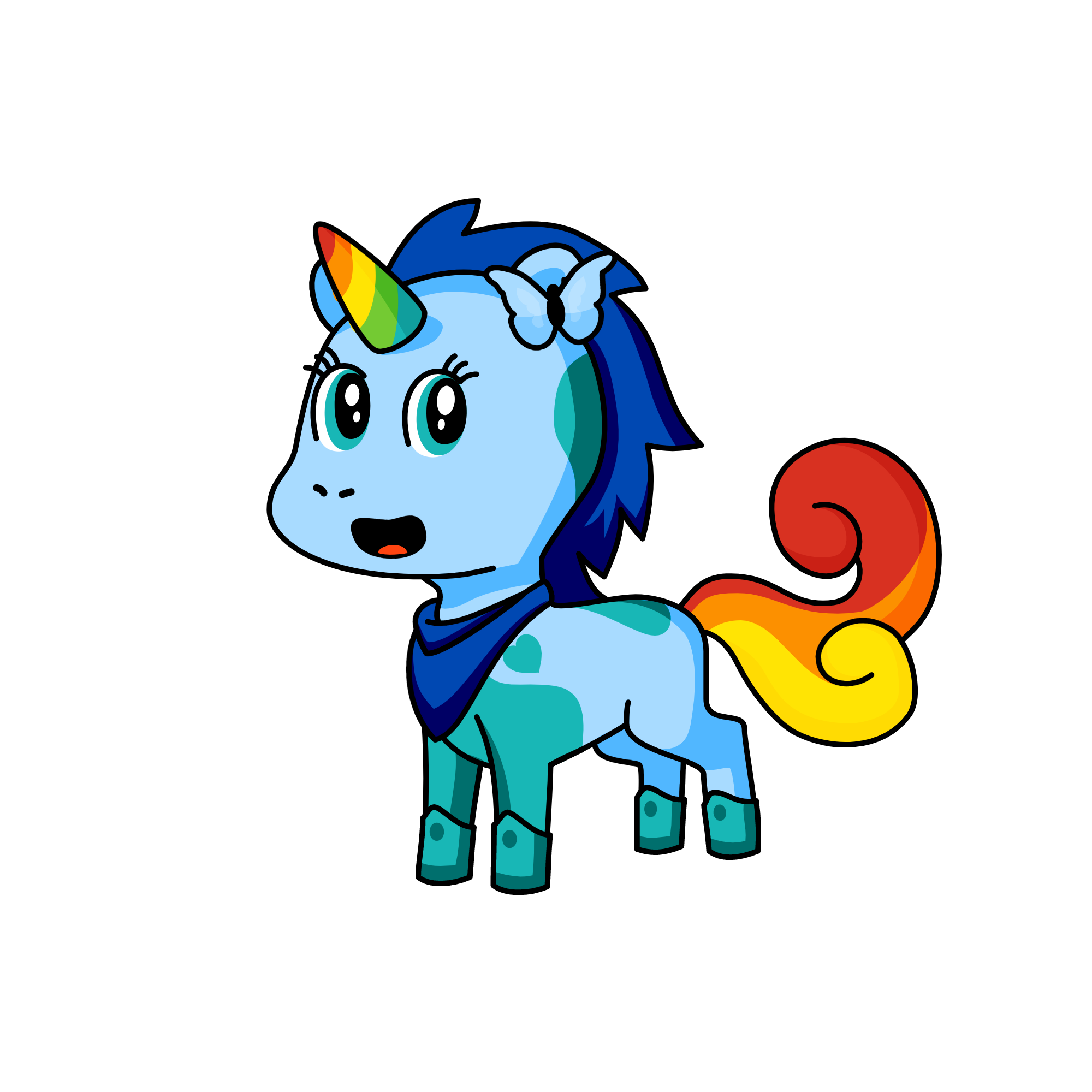 rainsnow, the unicorn