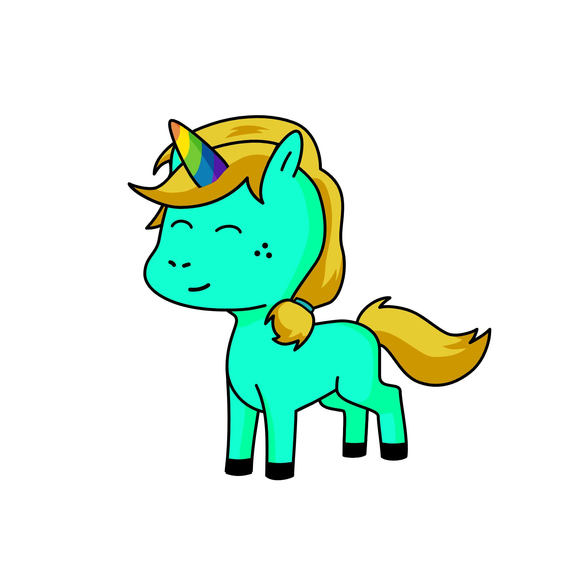 nuvenzinha, the unicorn
