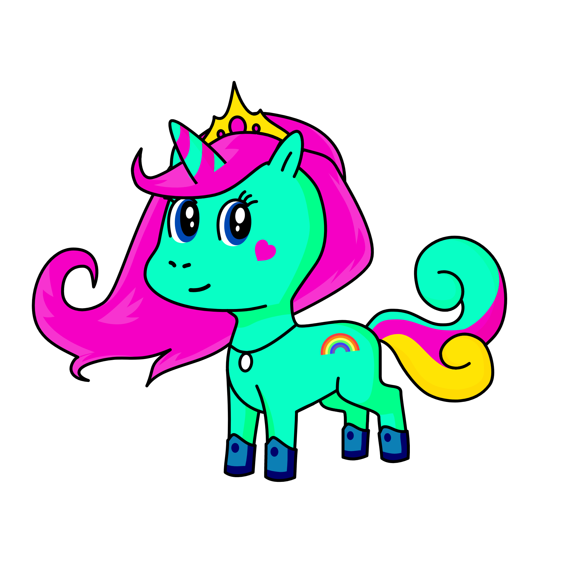 Alma, the unicorn