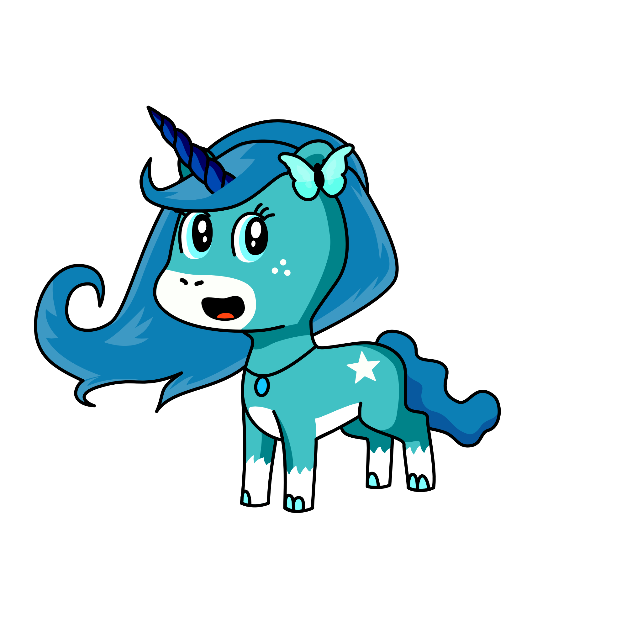 Snowflake, the unicorn