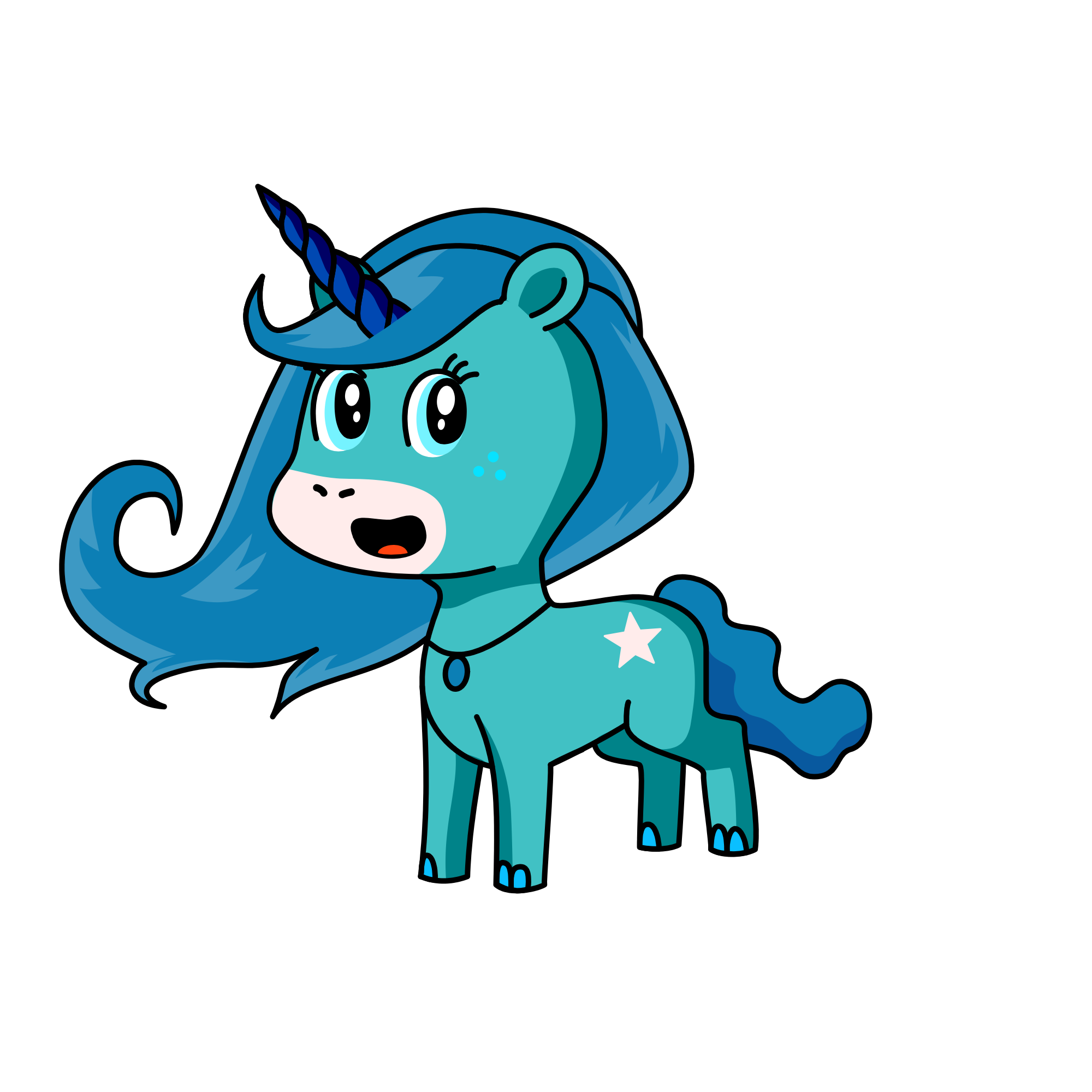 Snowflake, the unicorn
