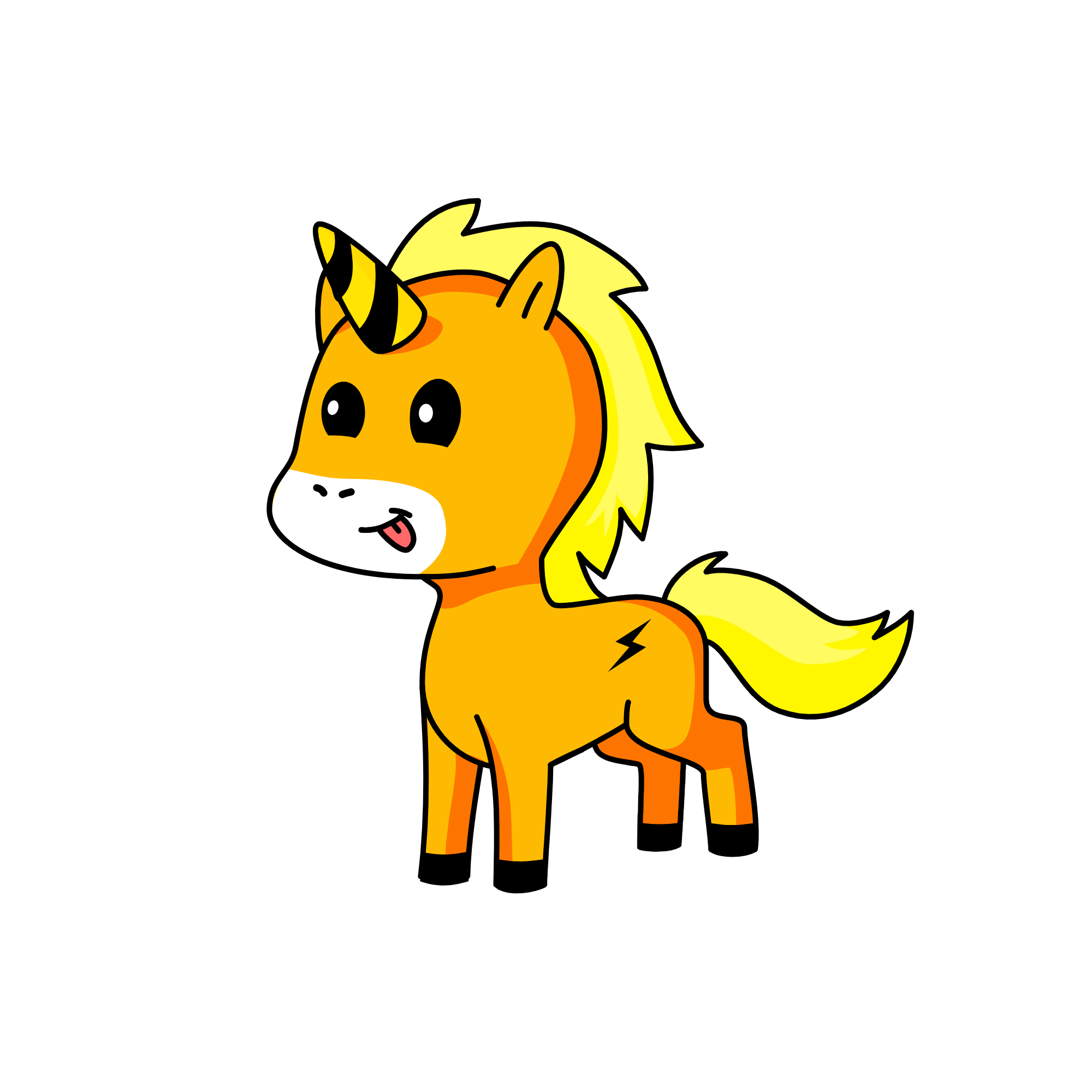 Denki, the unicorn