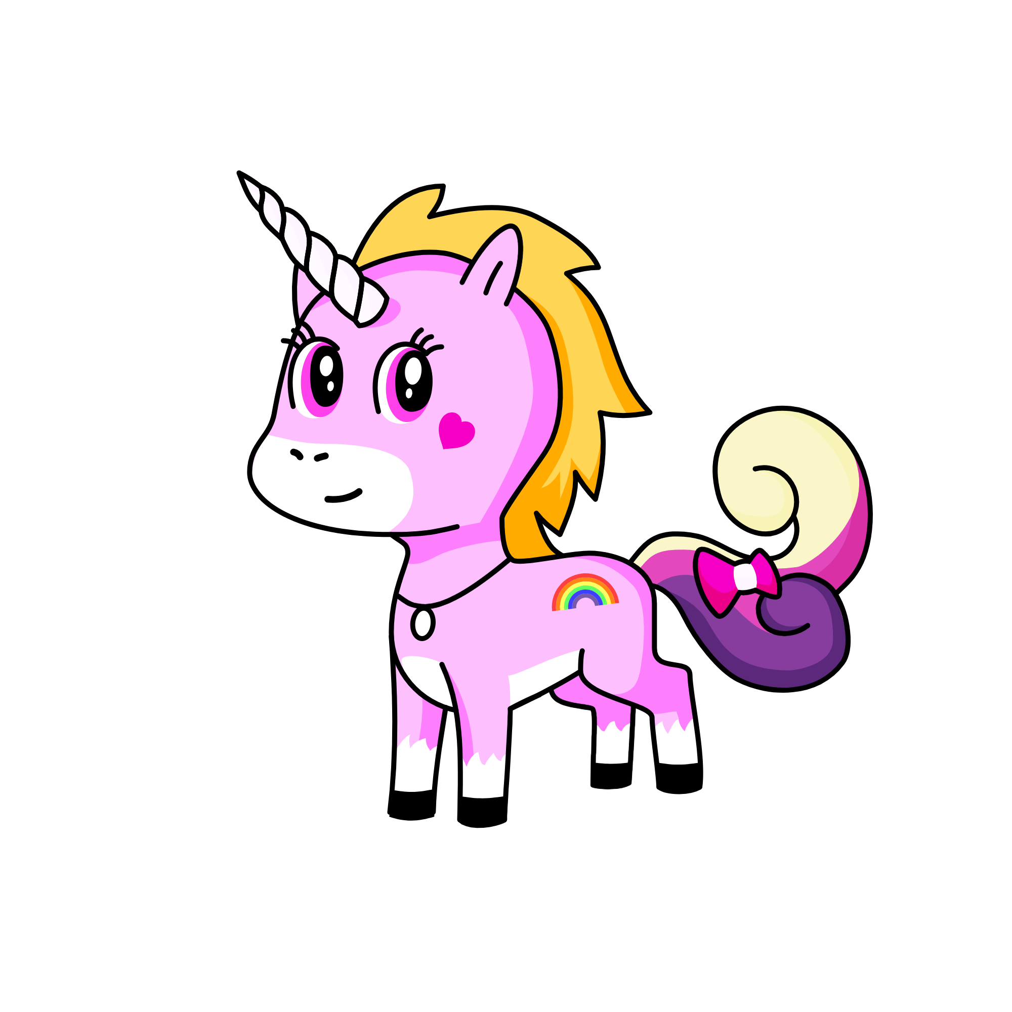 rainbow, the unicorn