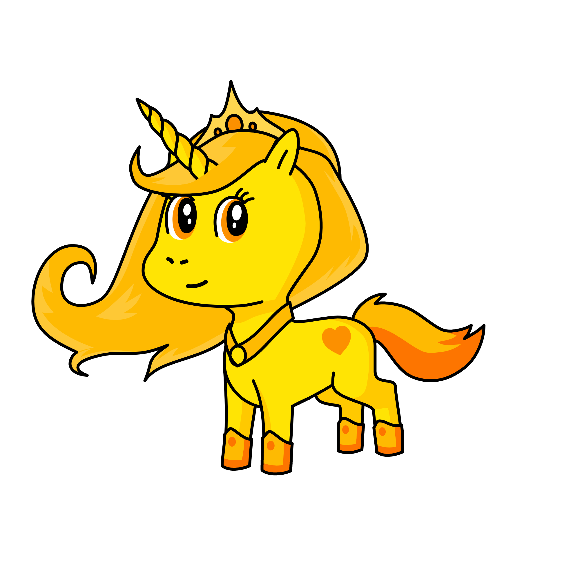 sun, the unicorn