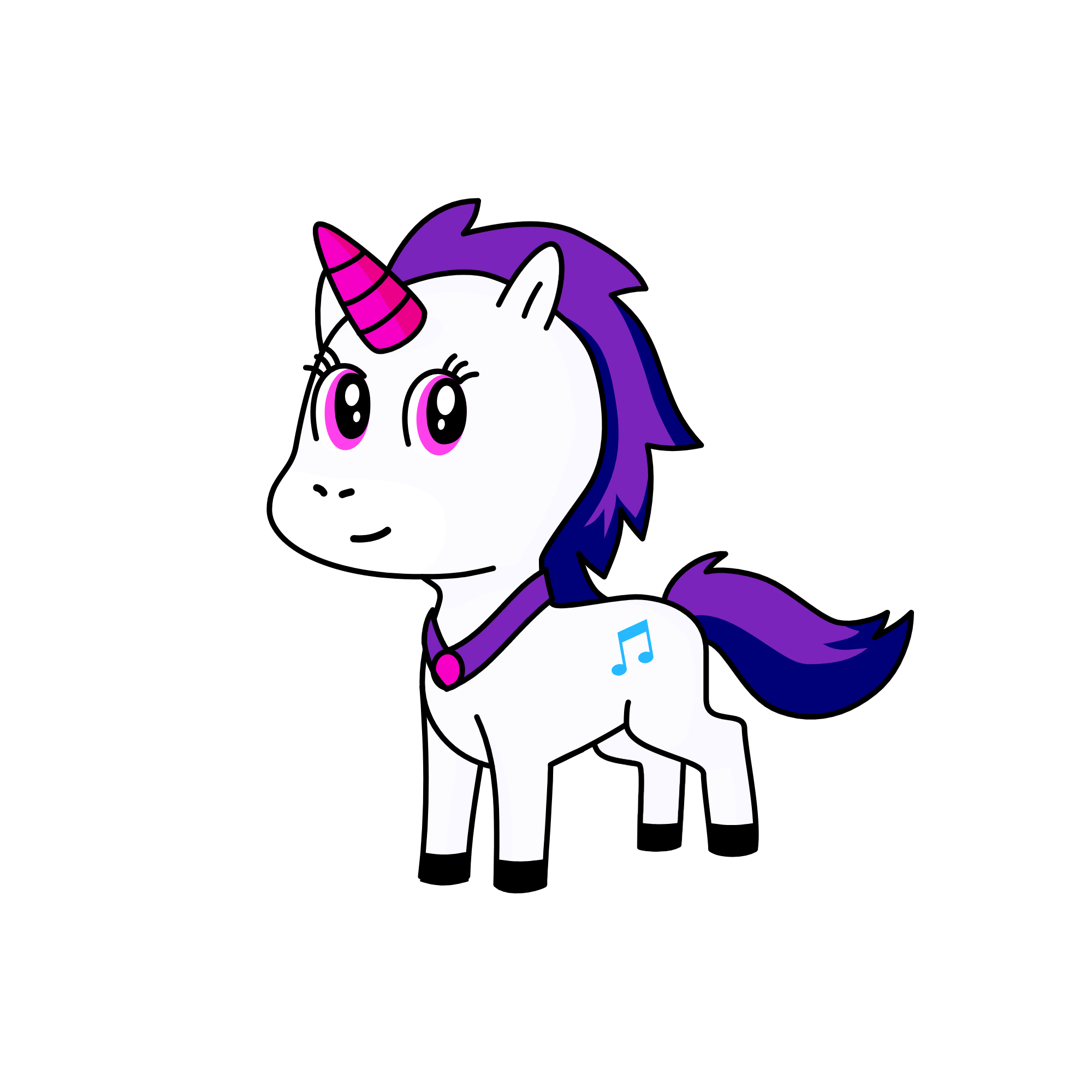 Music, the unicorn