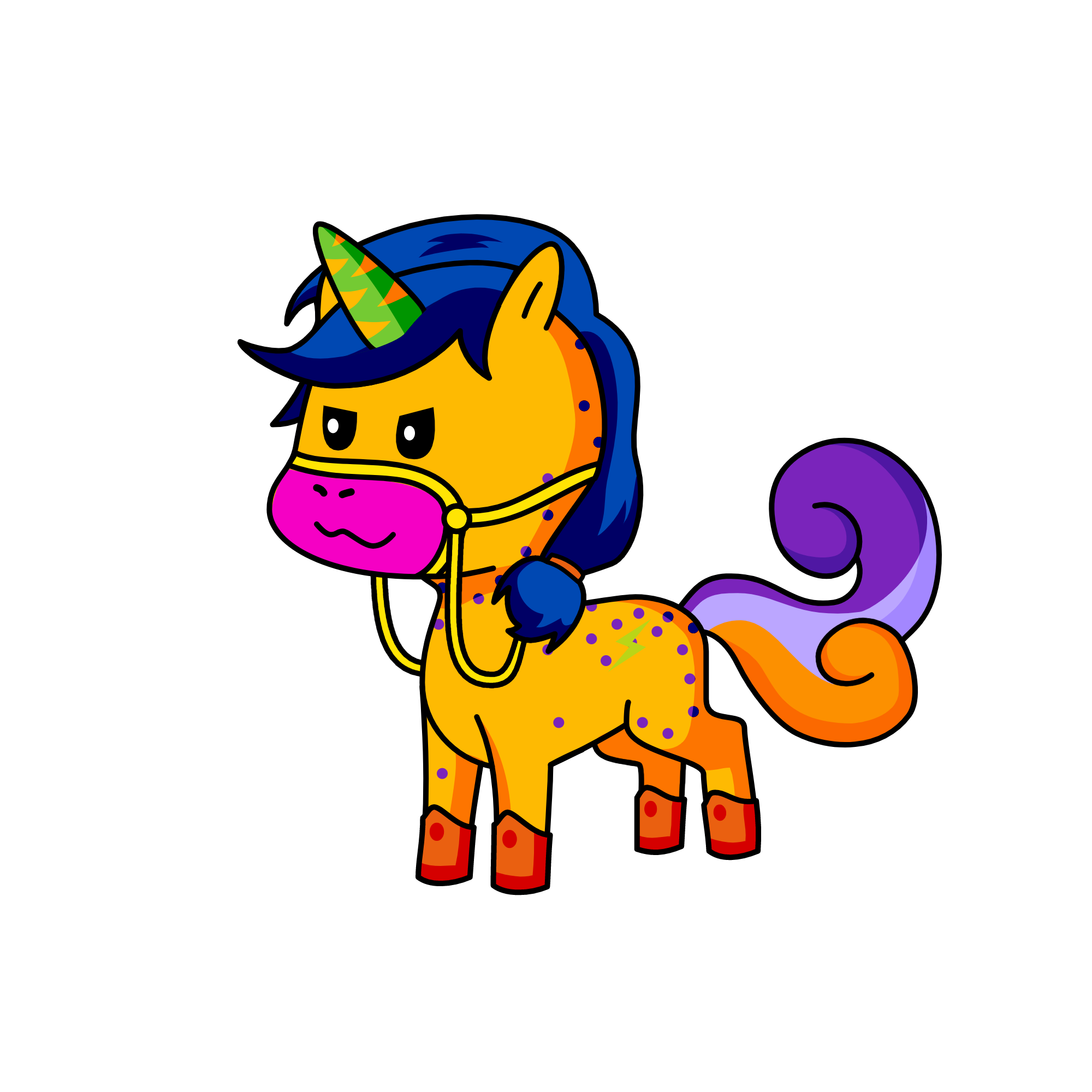 Color, the unicorn
