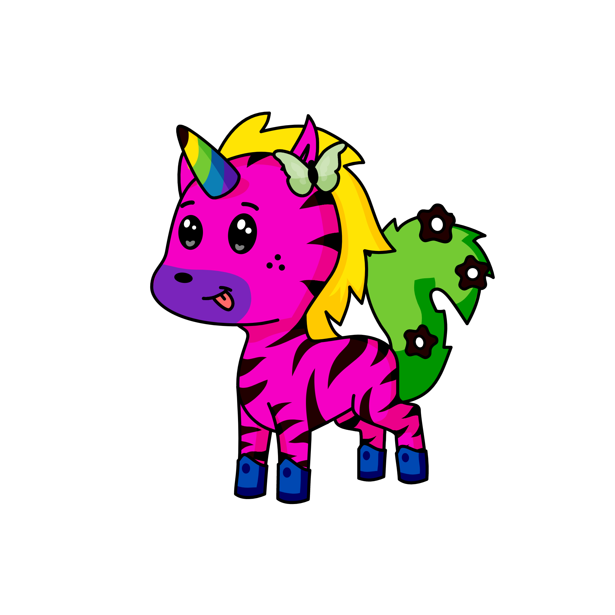 Tamia, the unicorn