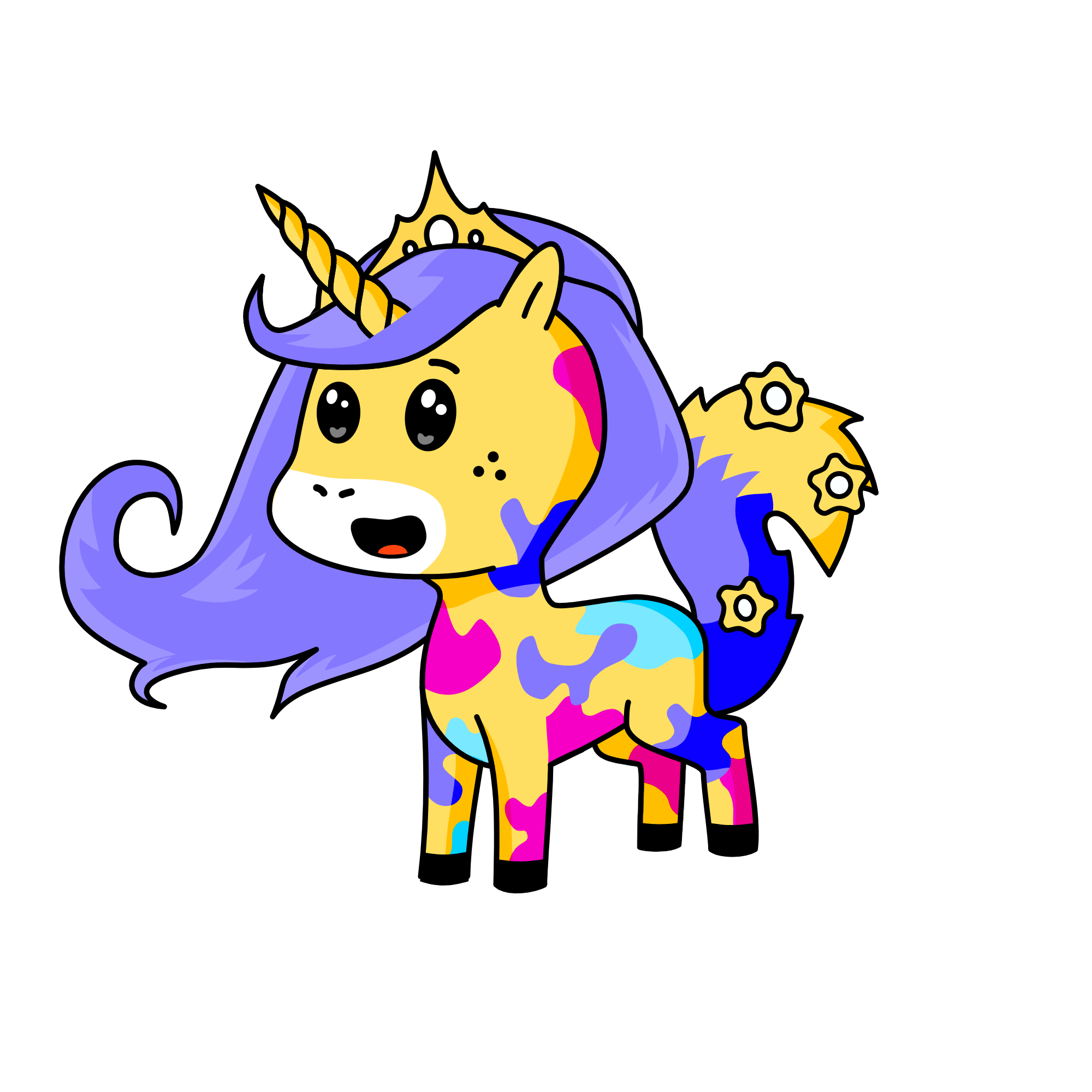 peaches, the unicorn