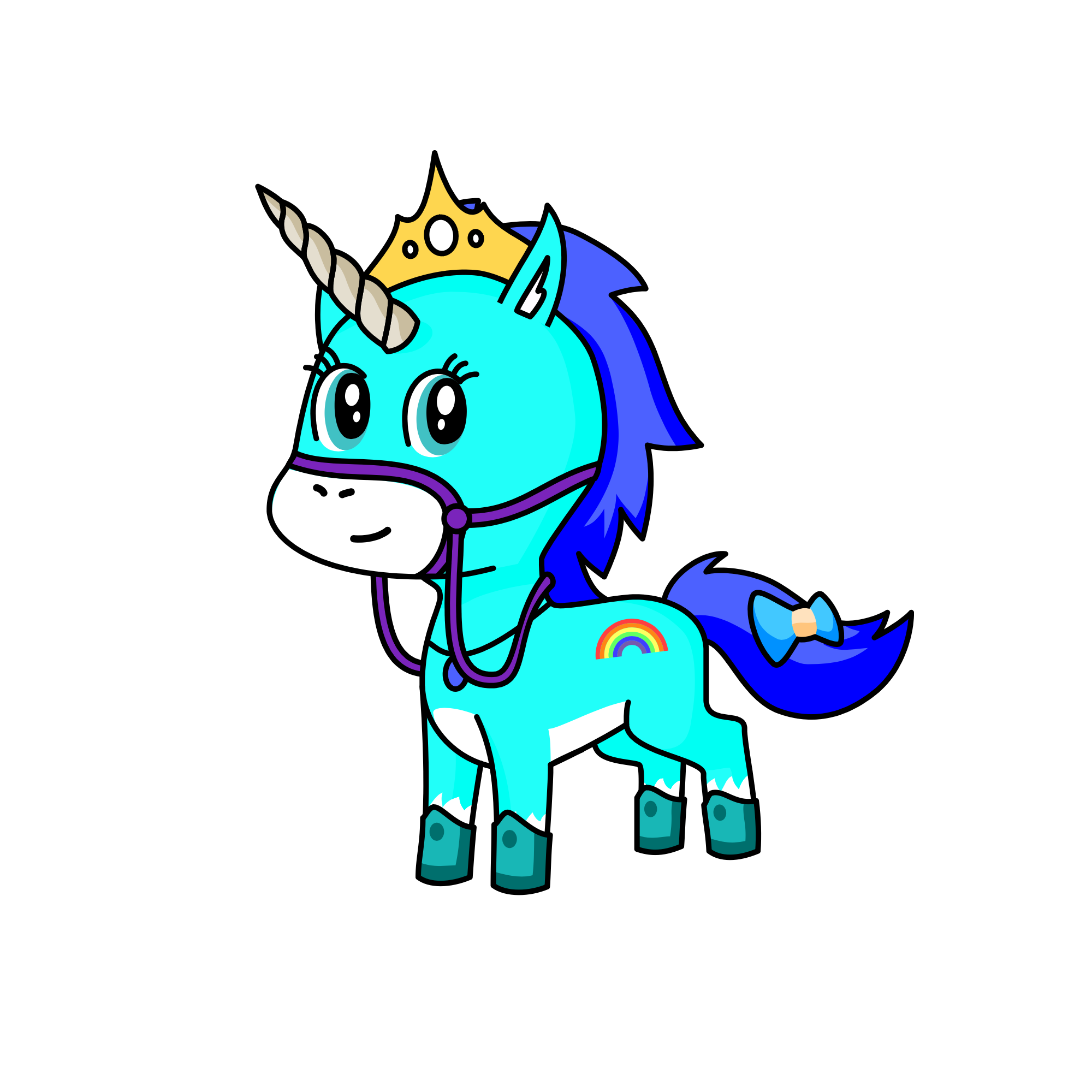 Snowdrift, the unicorn