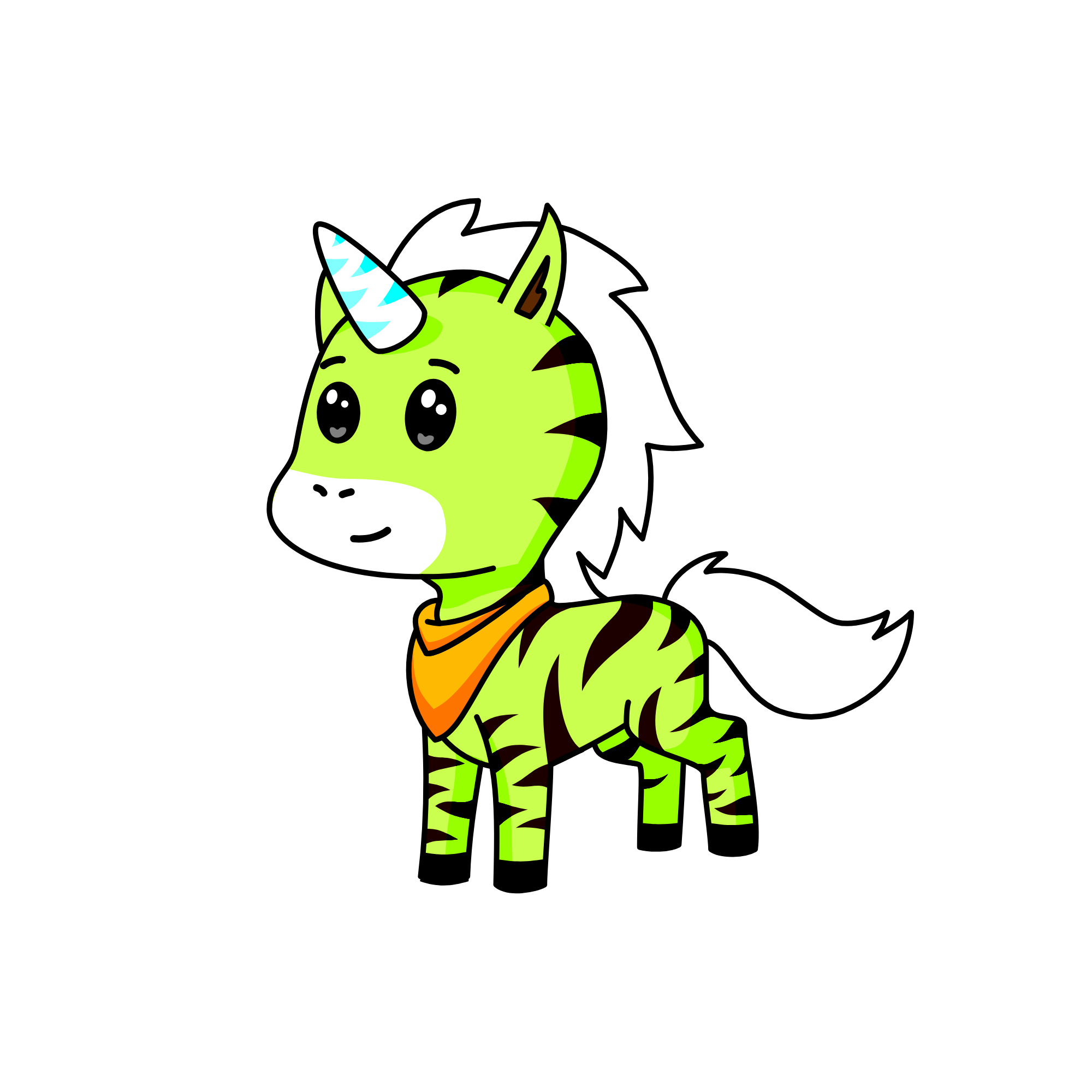 Nayo, the unicorn