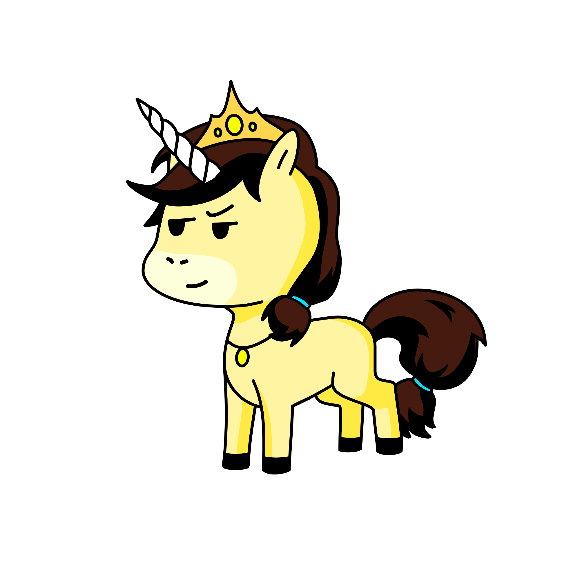 Cate, the unicorn