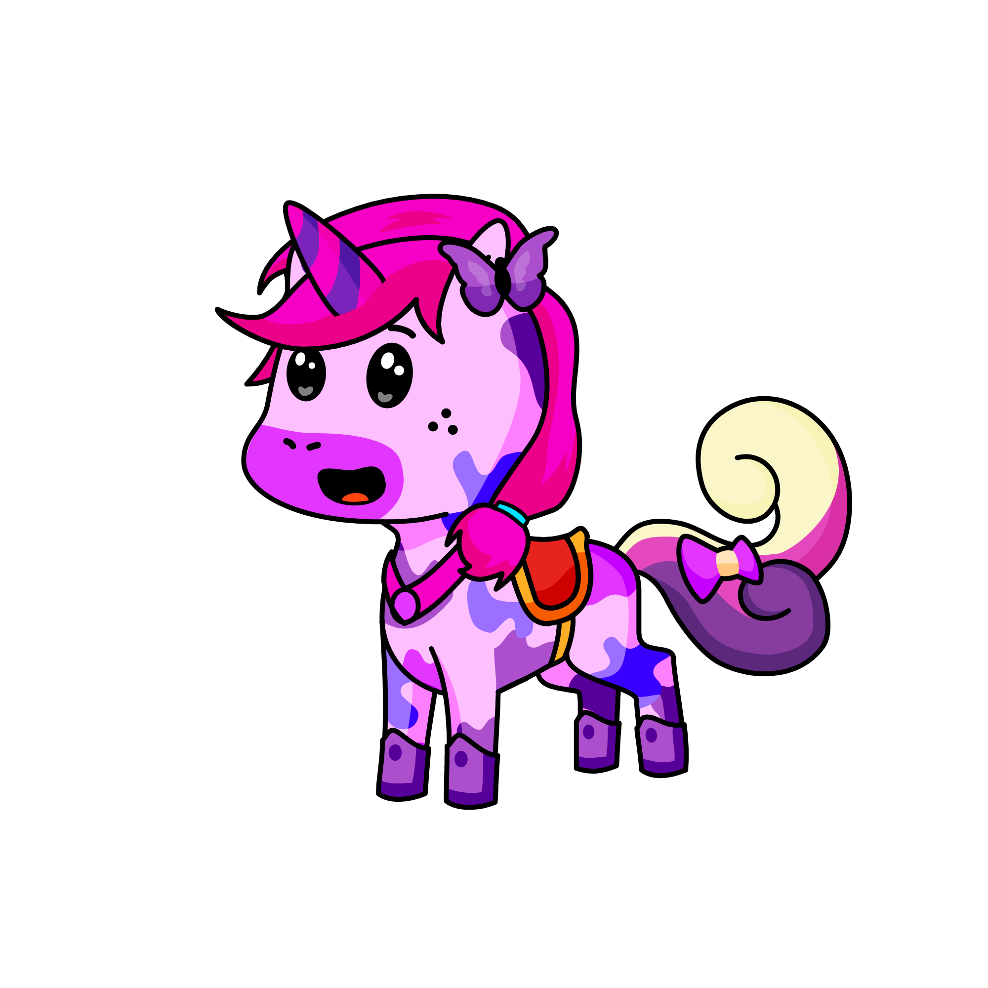 Audrey JJ, the unicorn
