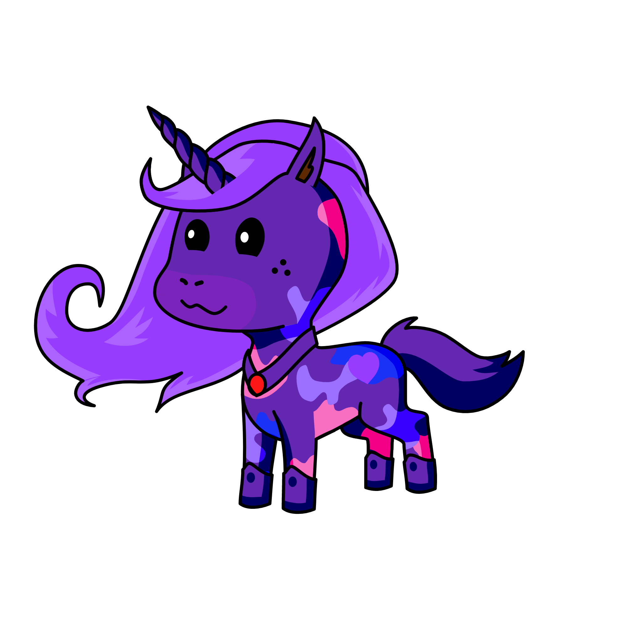 Dainy, the unicorn