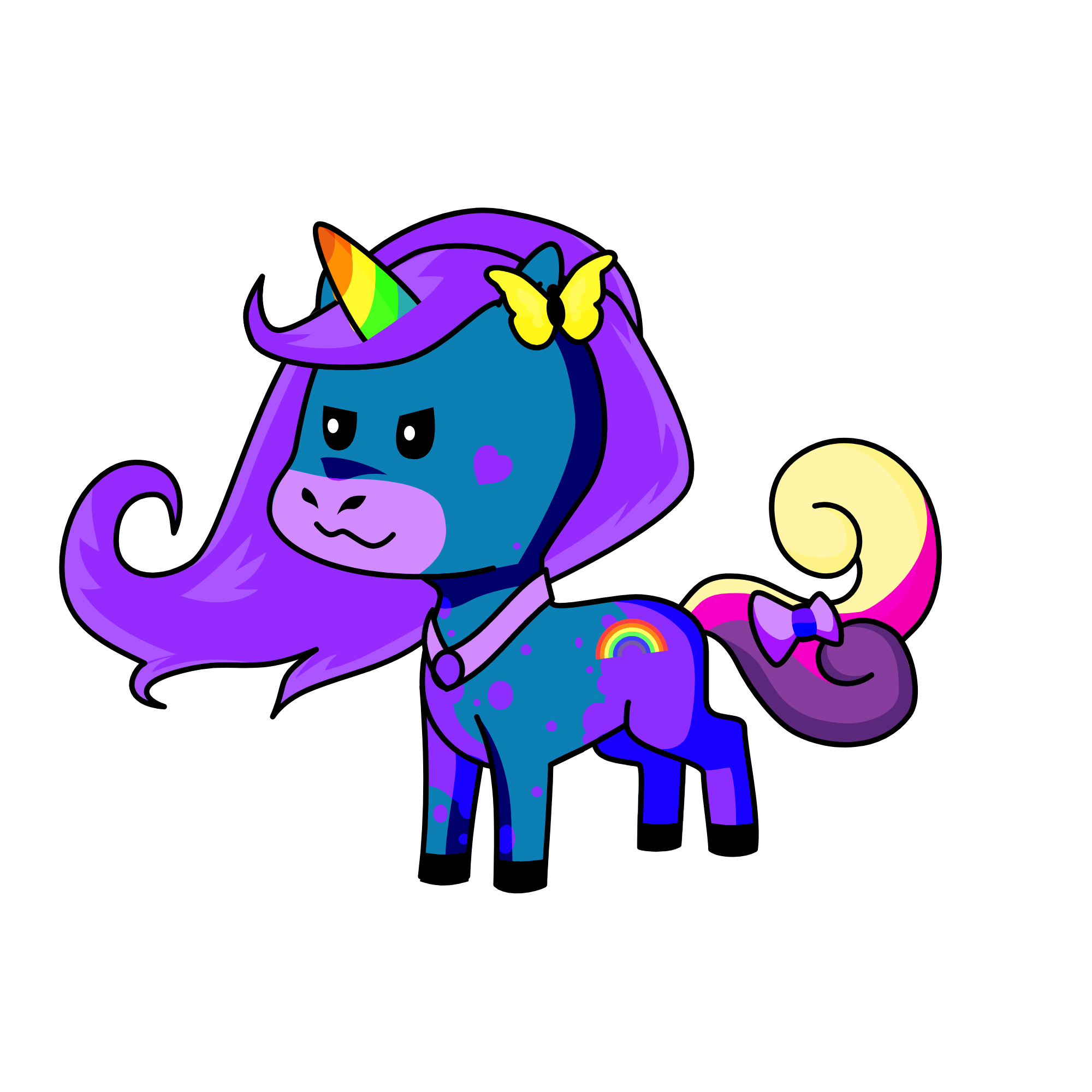 Snowy, the unicorn