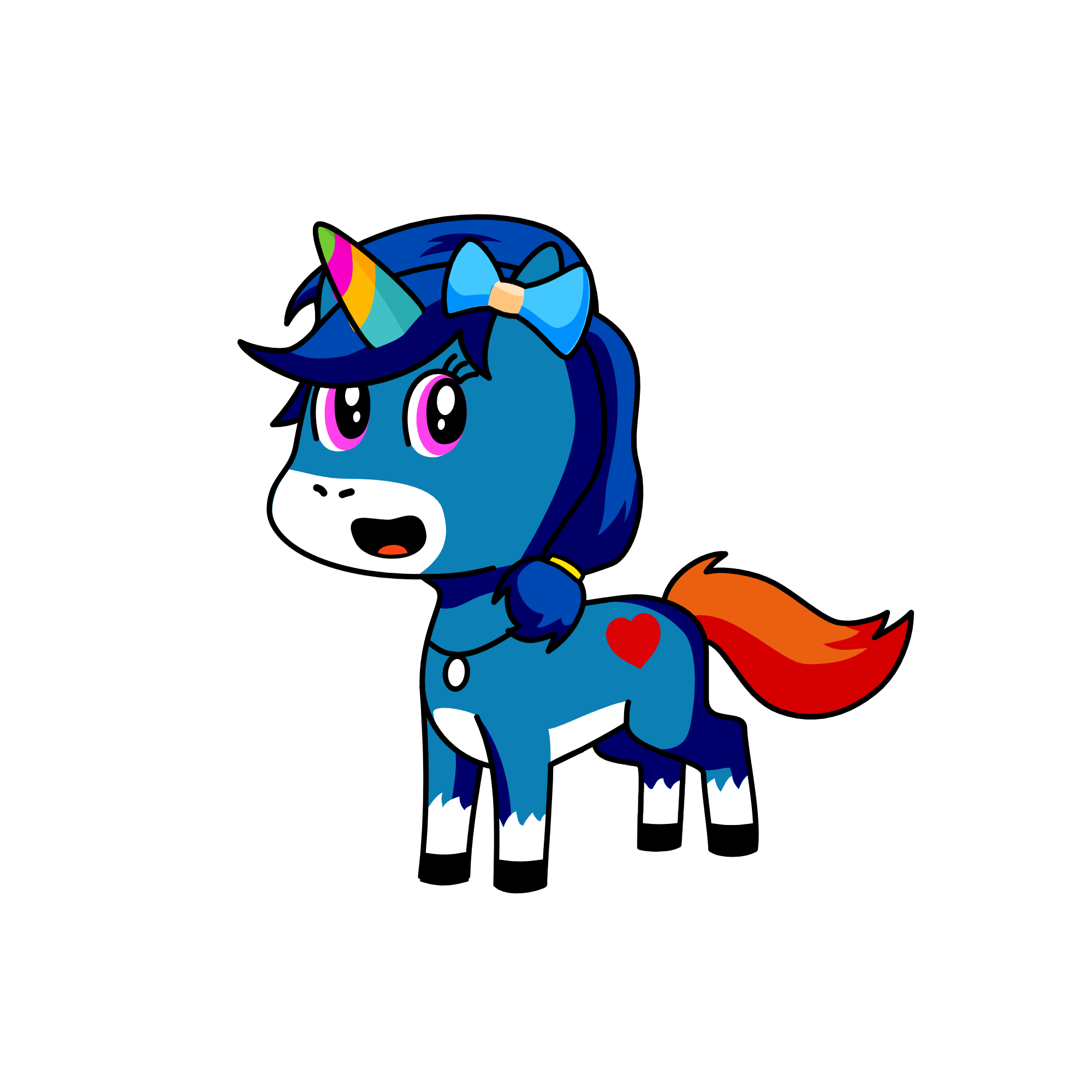 blossom, the unicorn
