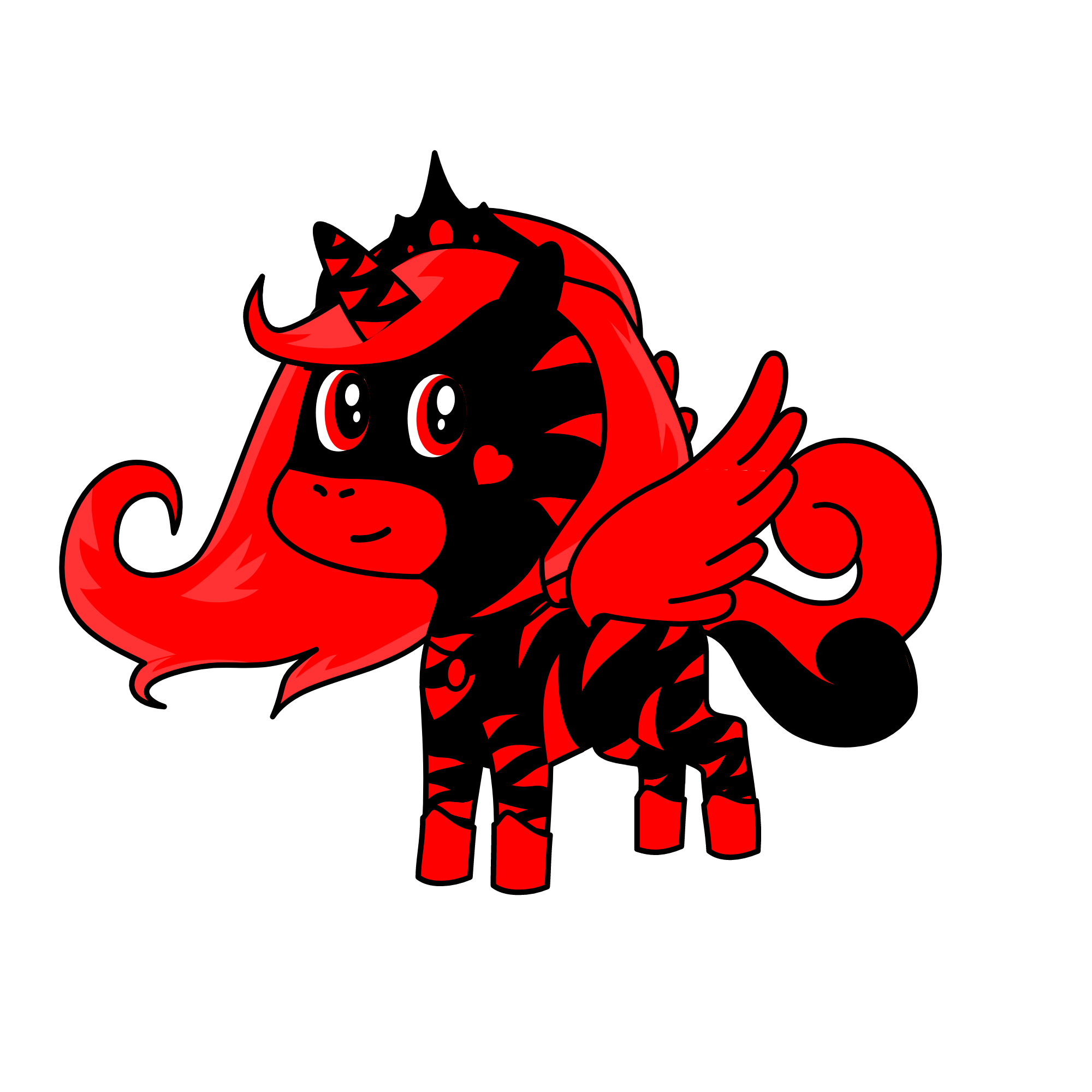 Gece, the unicorn