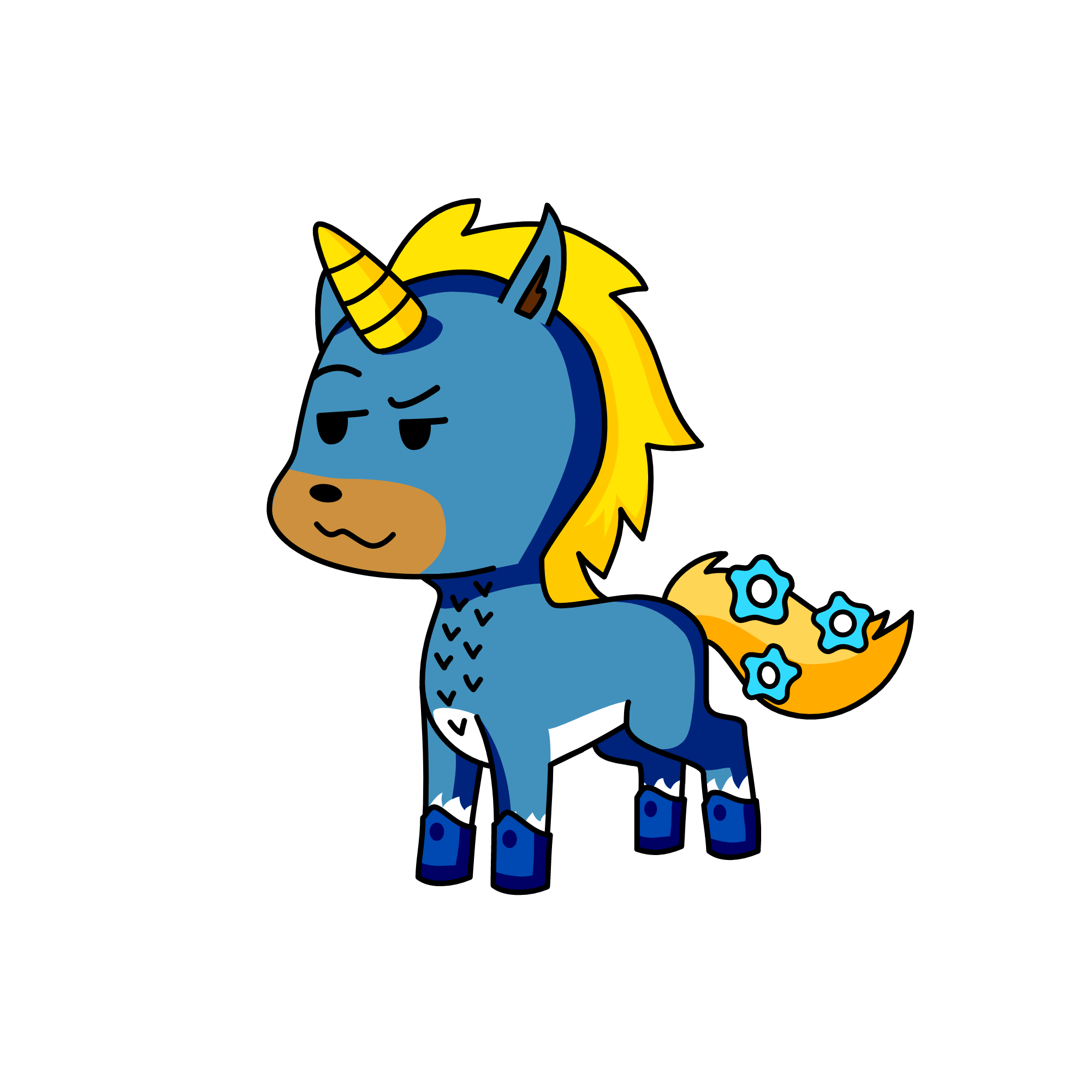 anton, the unicorn