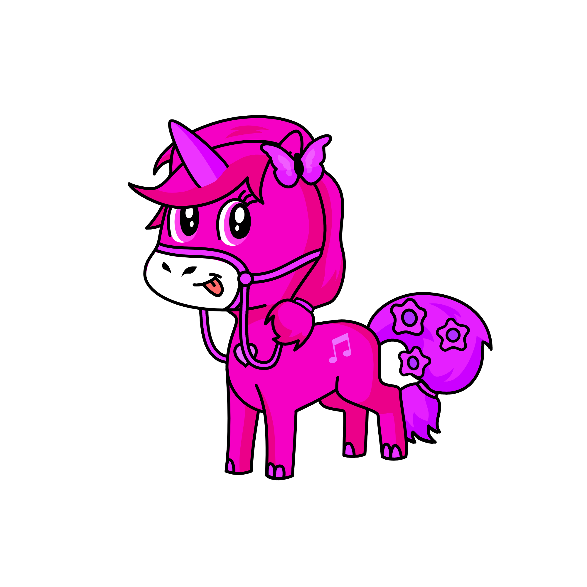 pinky, the unicorn