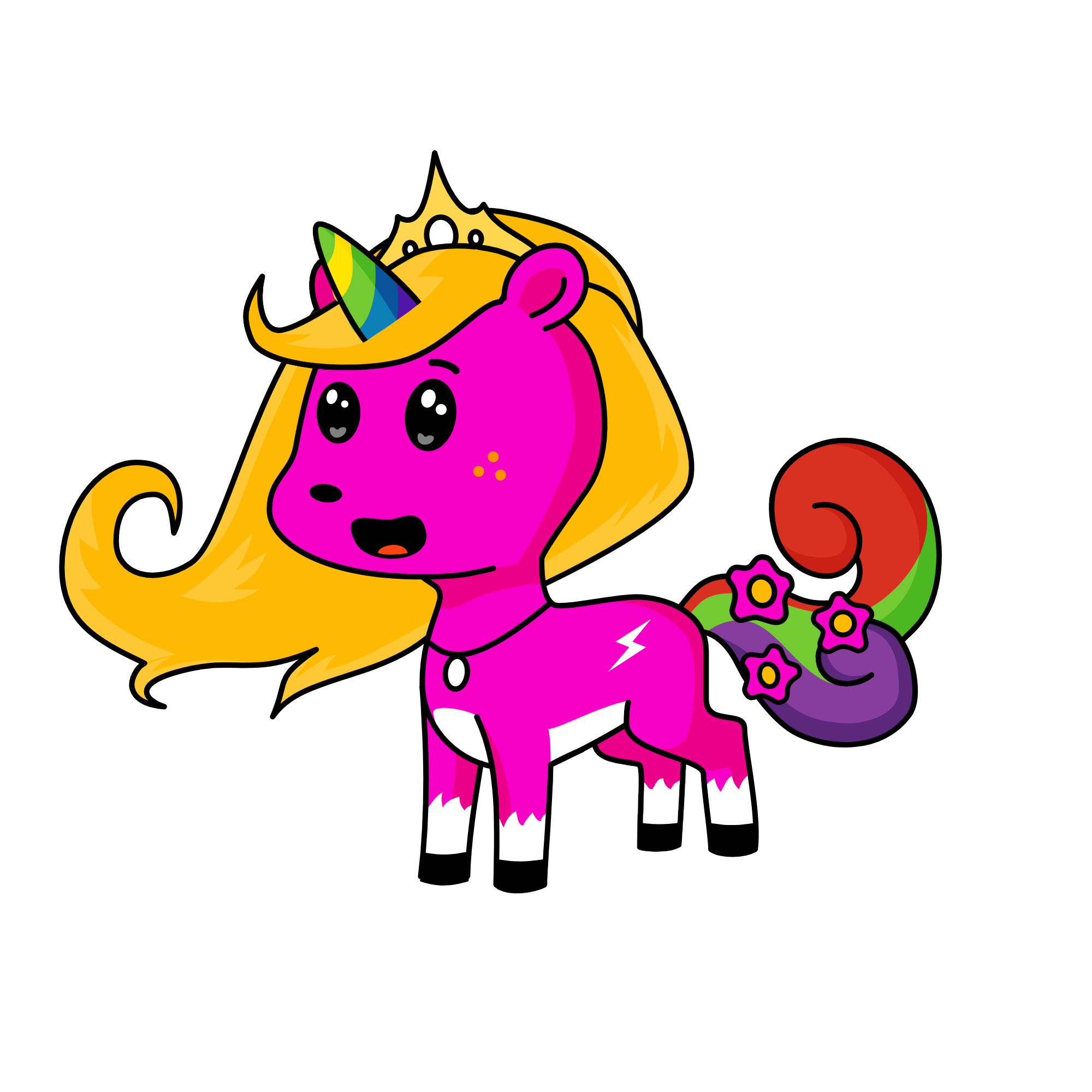 Brave, the unicorn