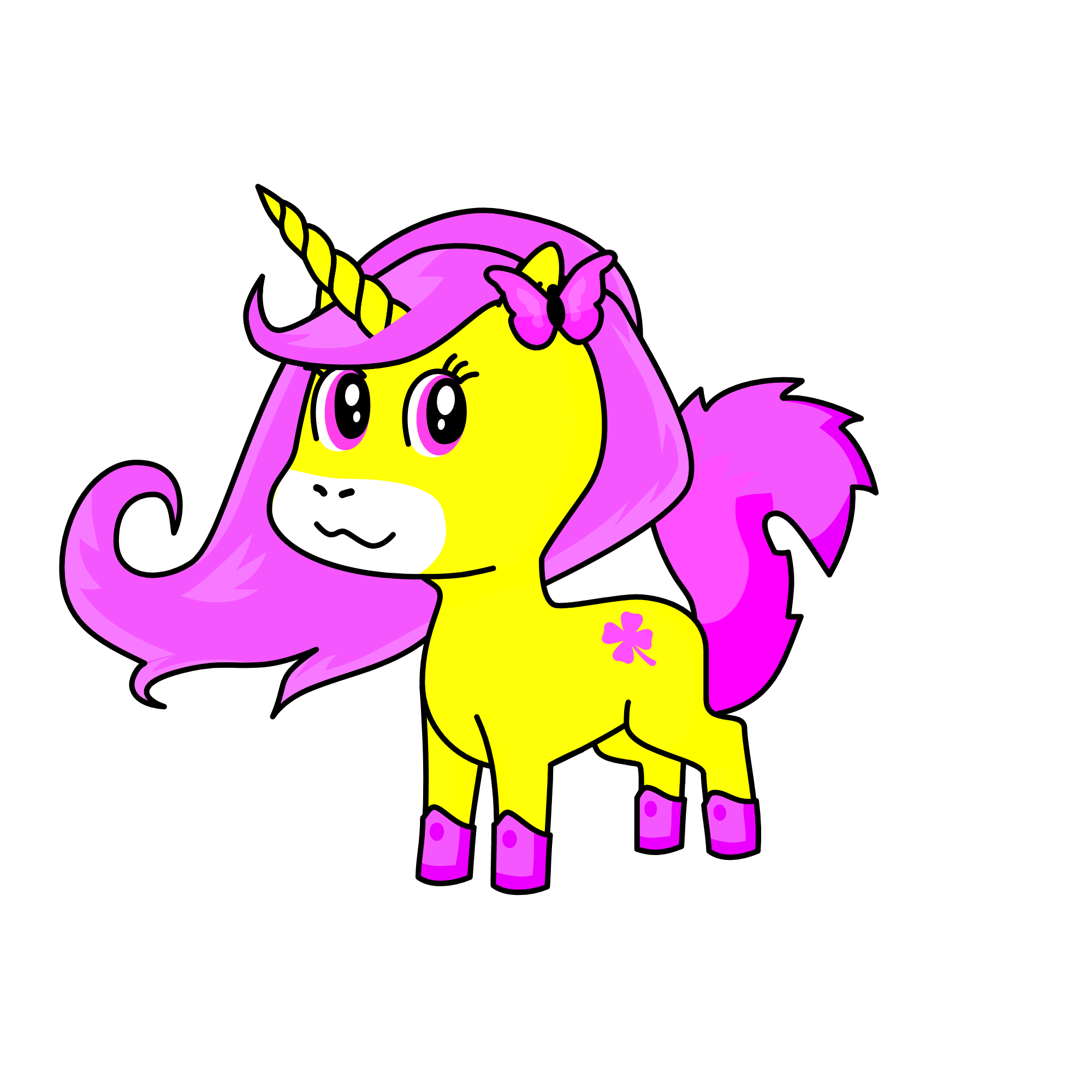 flatershy, the unicorn