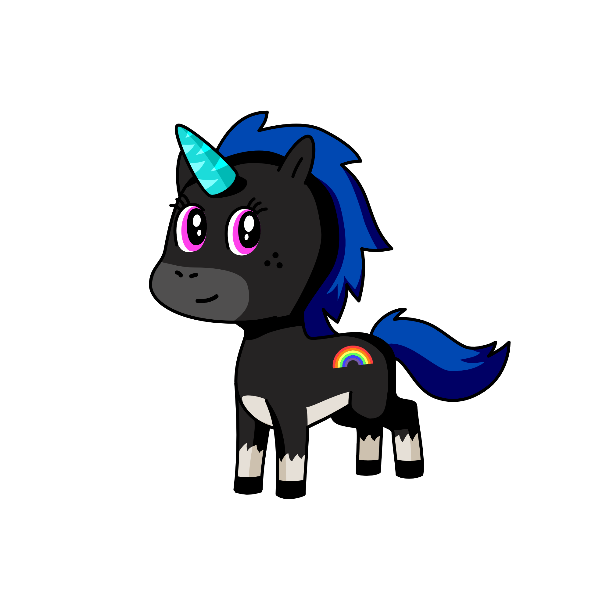 kitty, the unicorn