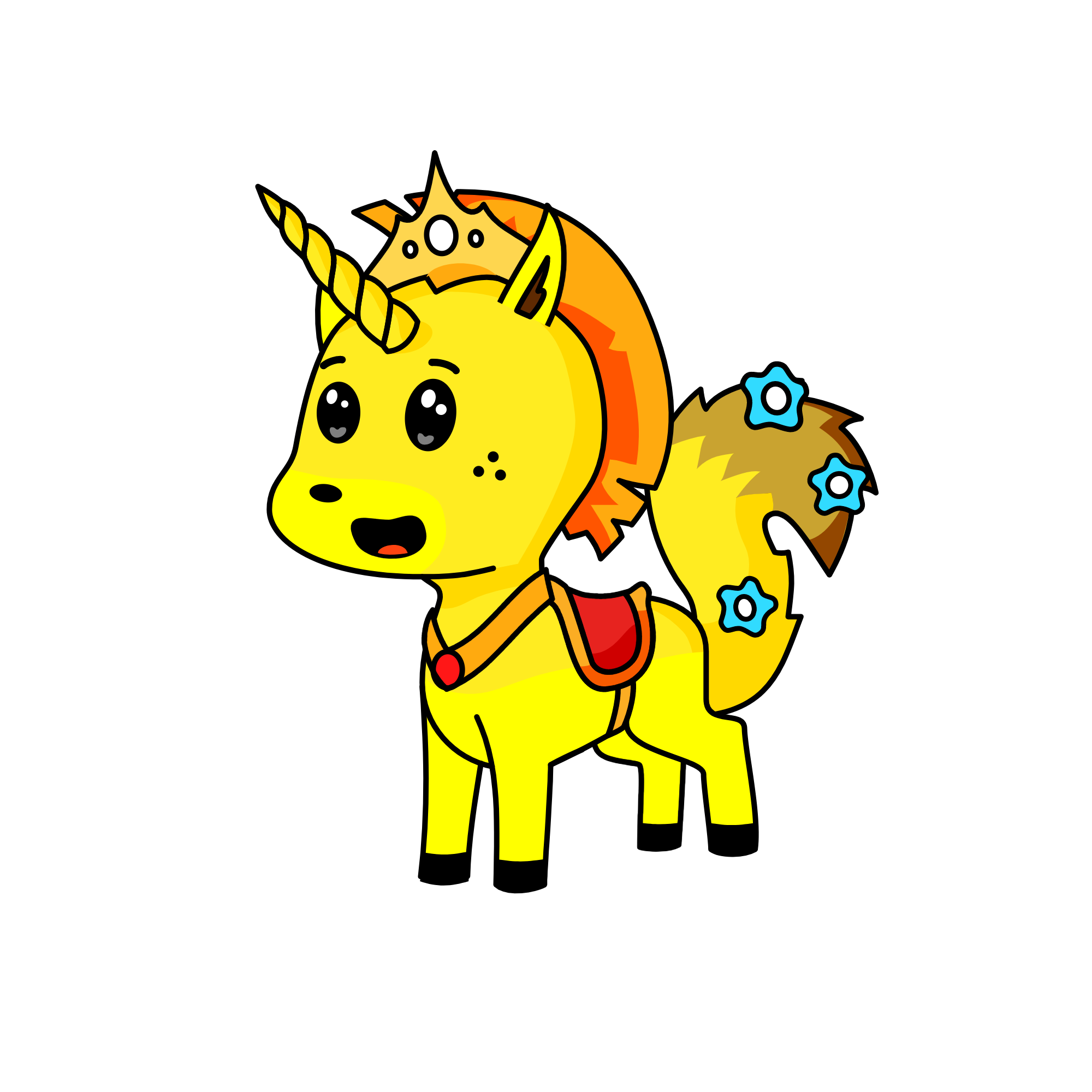Angel, the unicorn