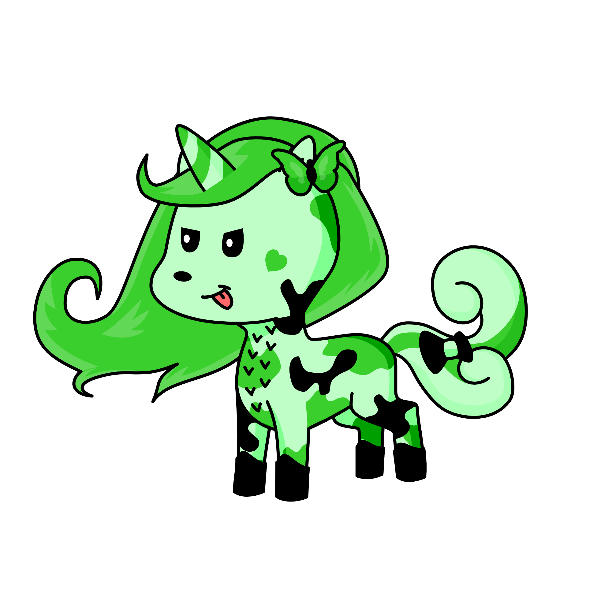 hehe, the unicorn