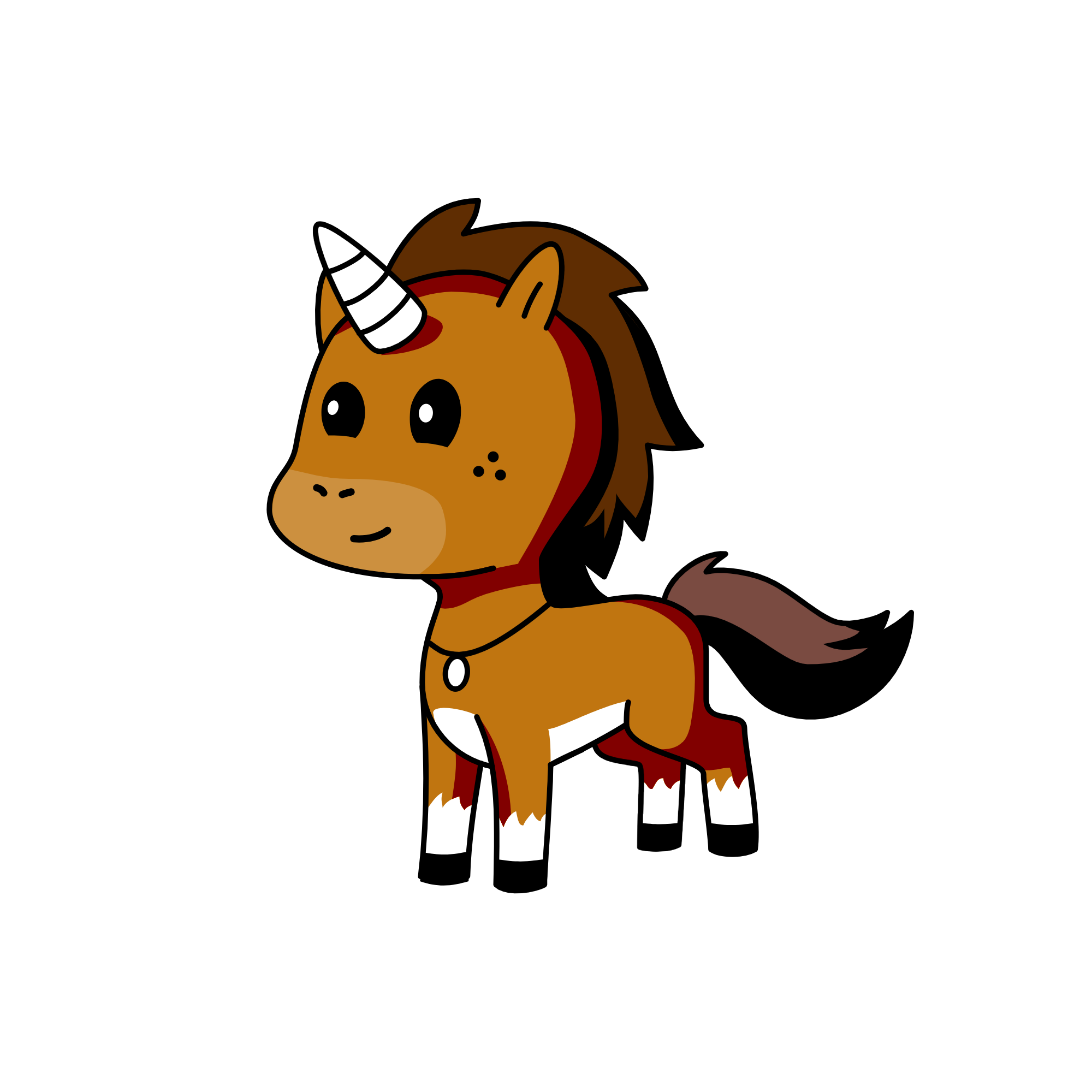 cool, the unicorn