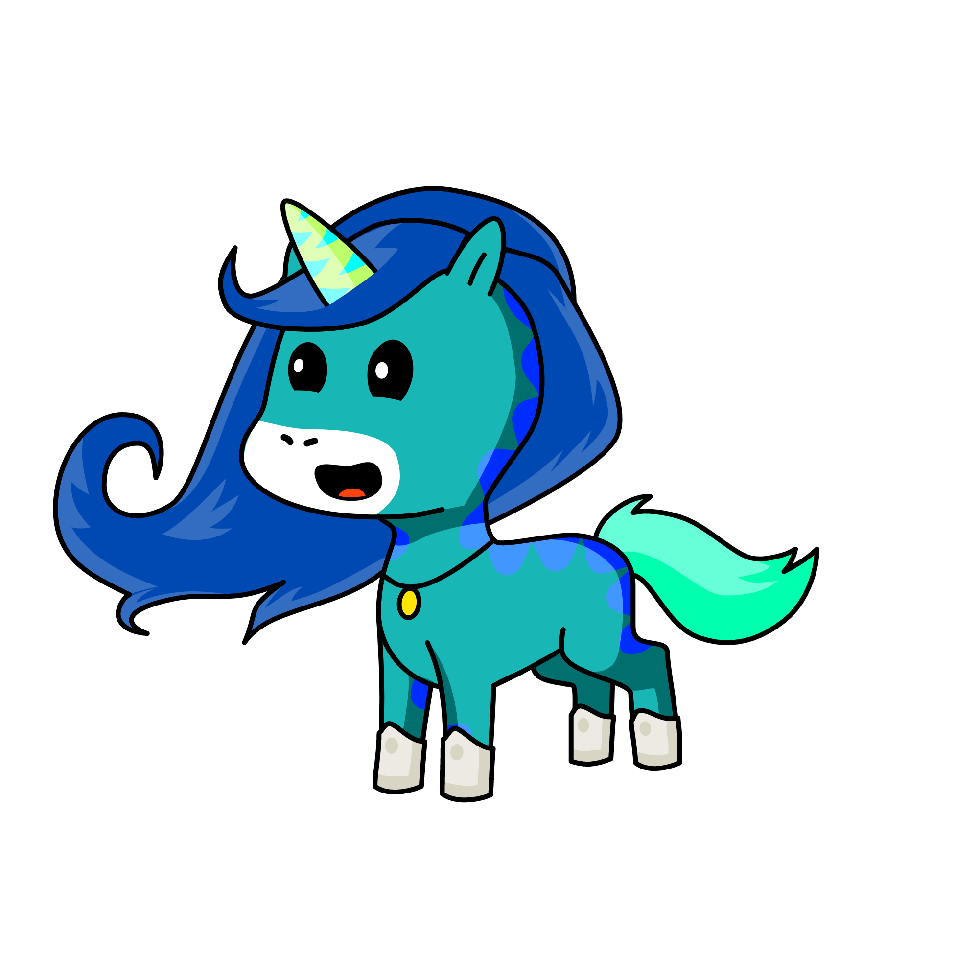 Ice, the unicorn