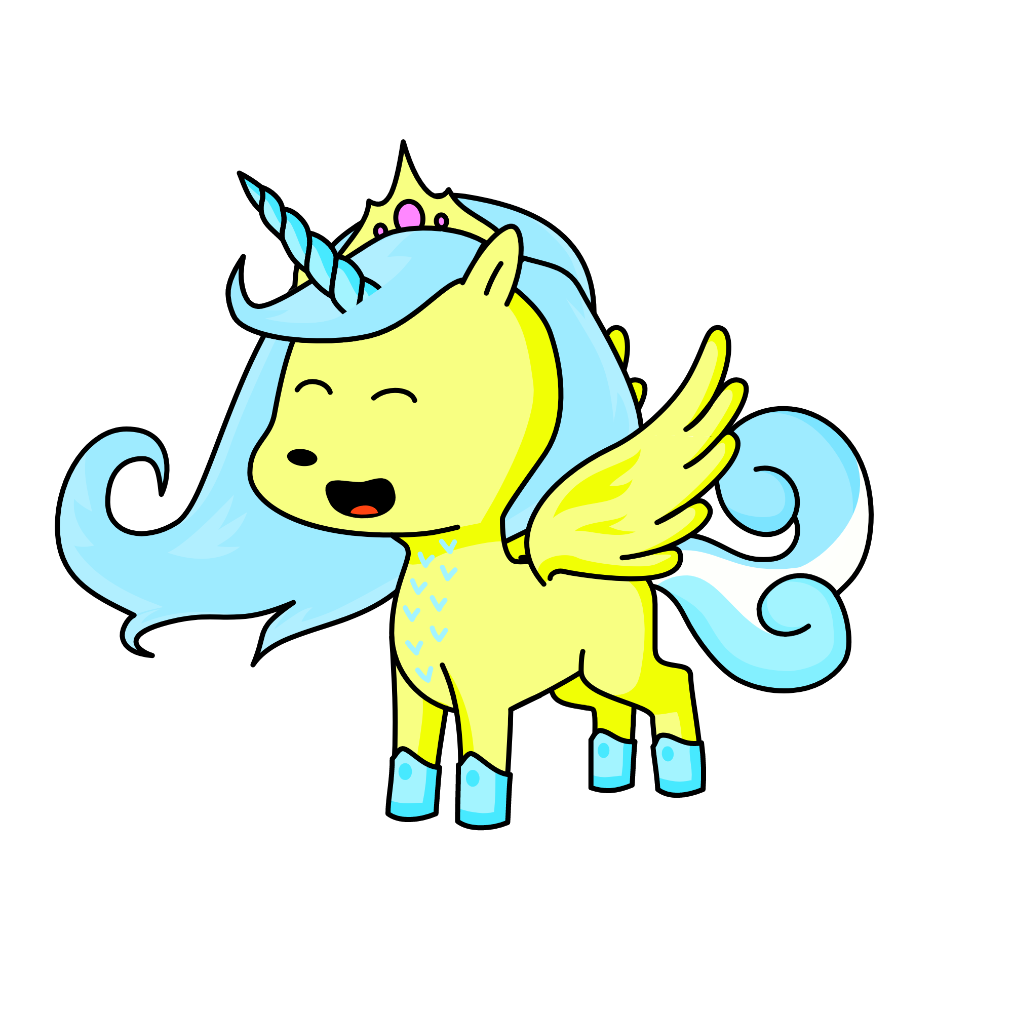 elsa, the unicorn