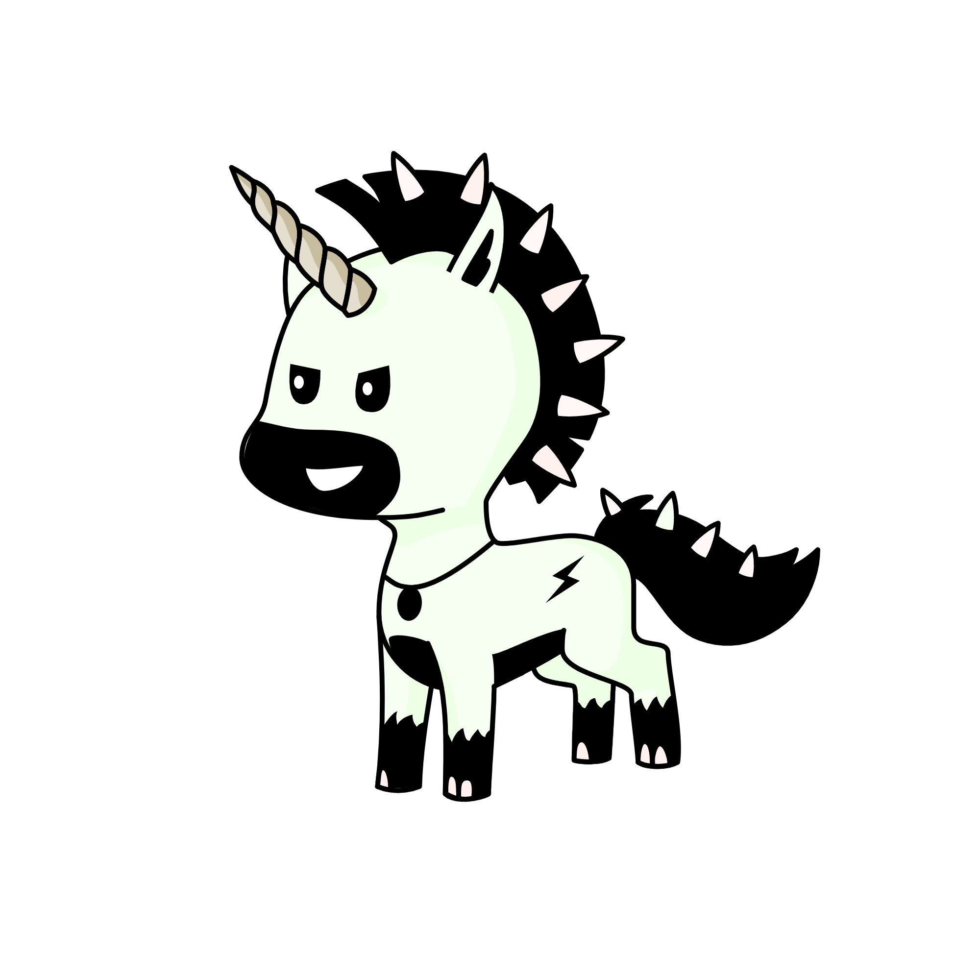 White Lightning, the unicorn