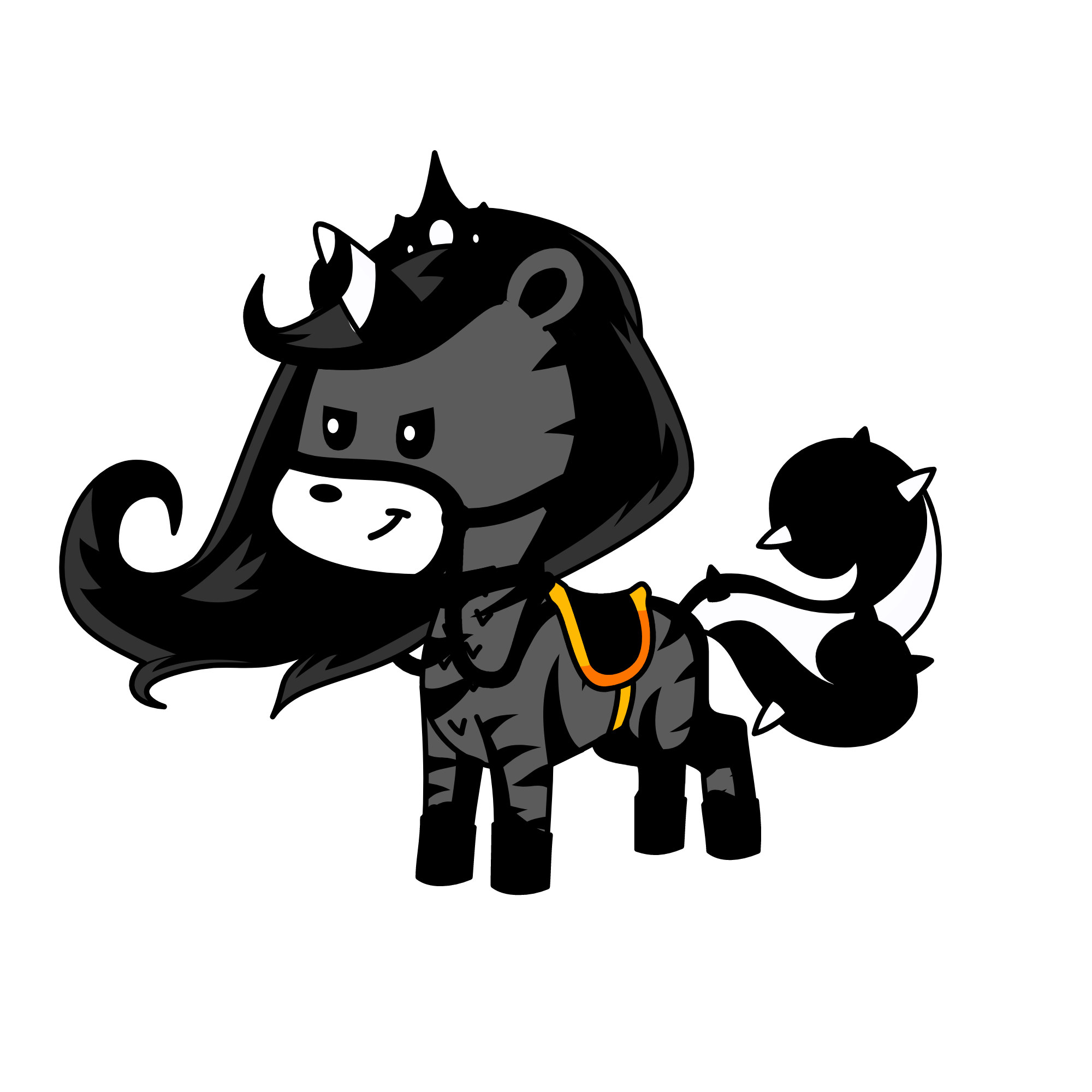 Night unicorn, the unicorn