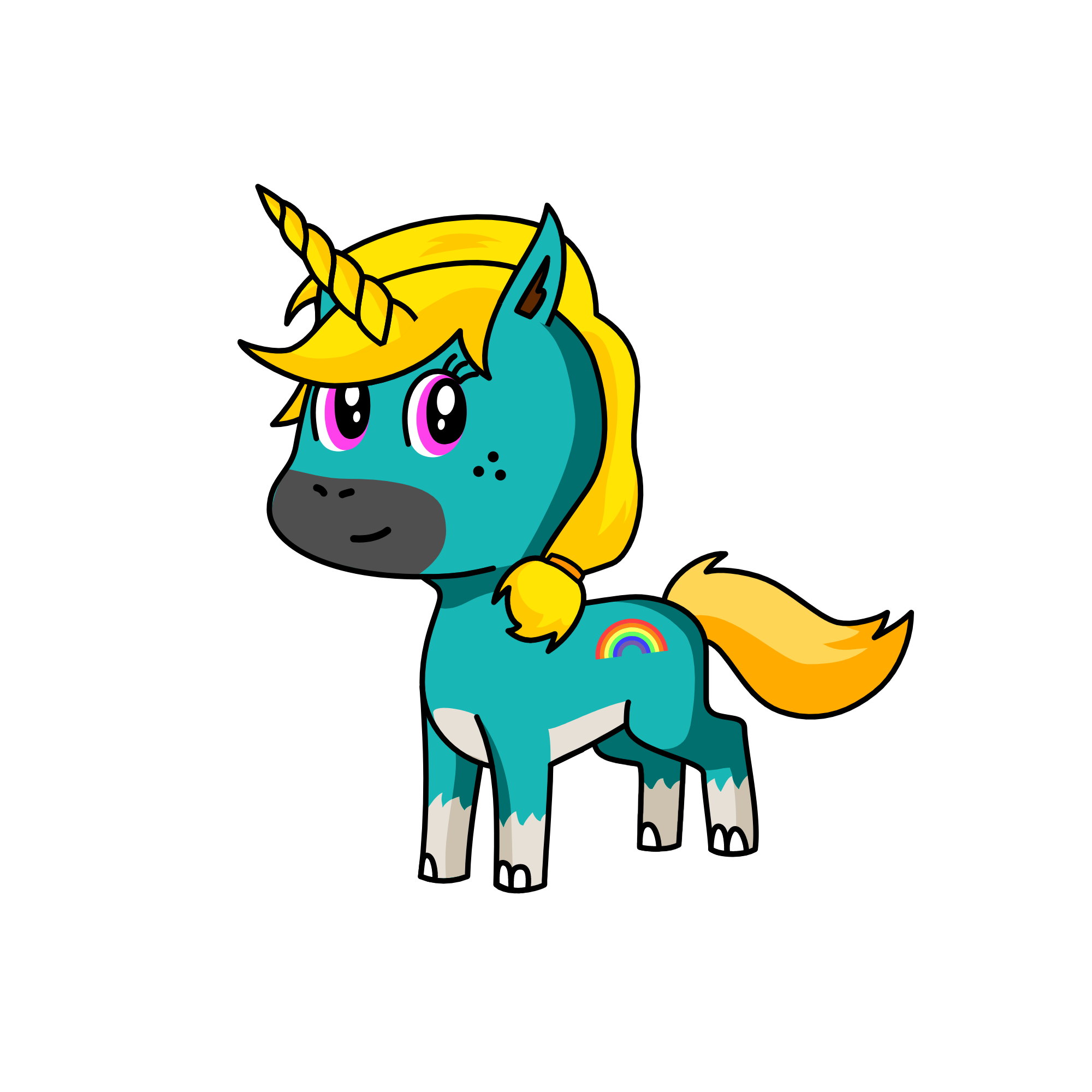 Sally, the unicorn