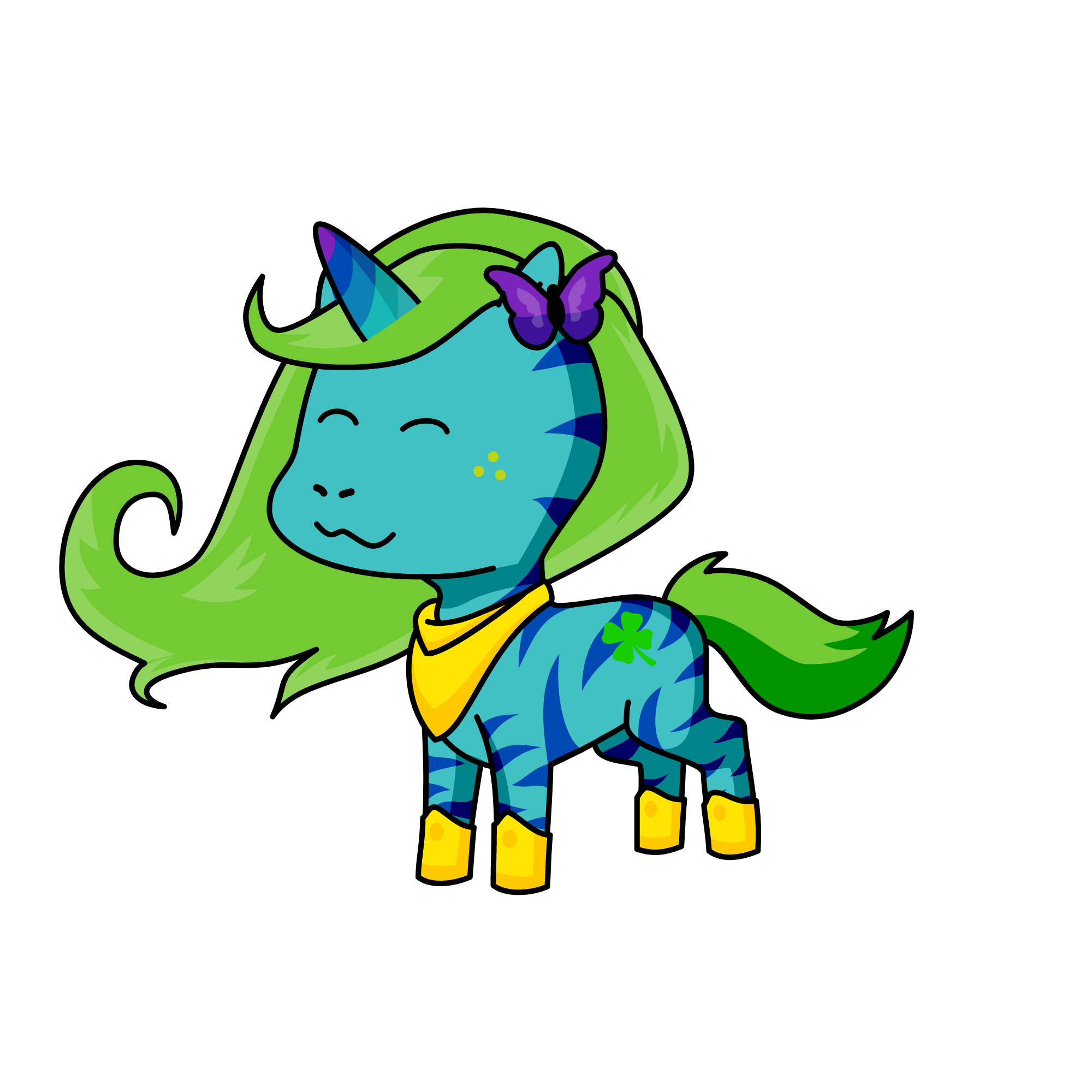 тира, the unicorn