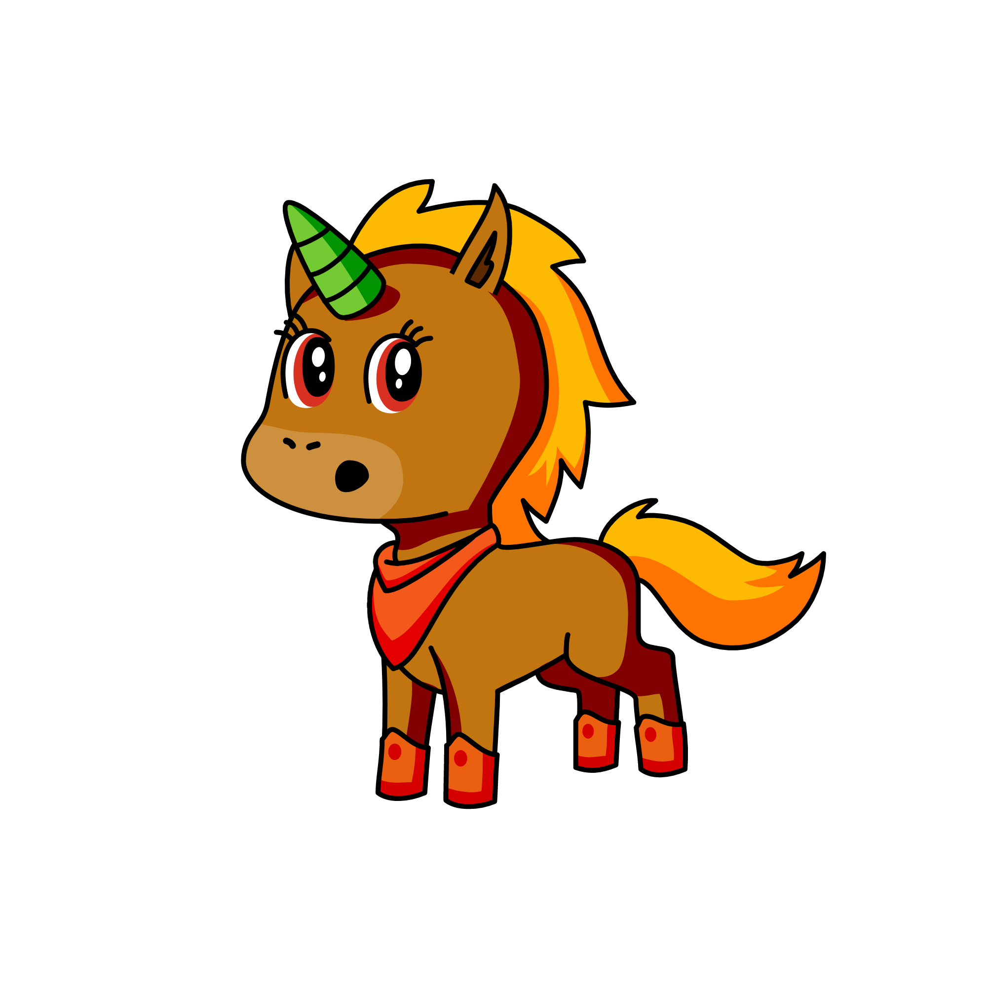 night pony, the unicorn
