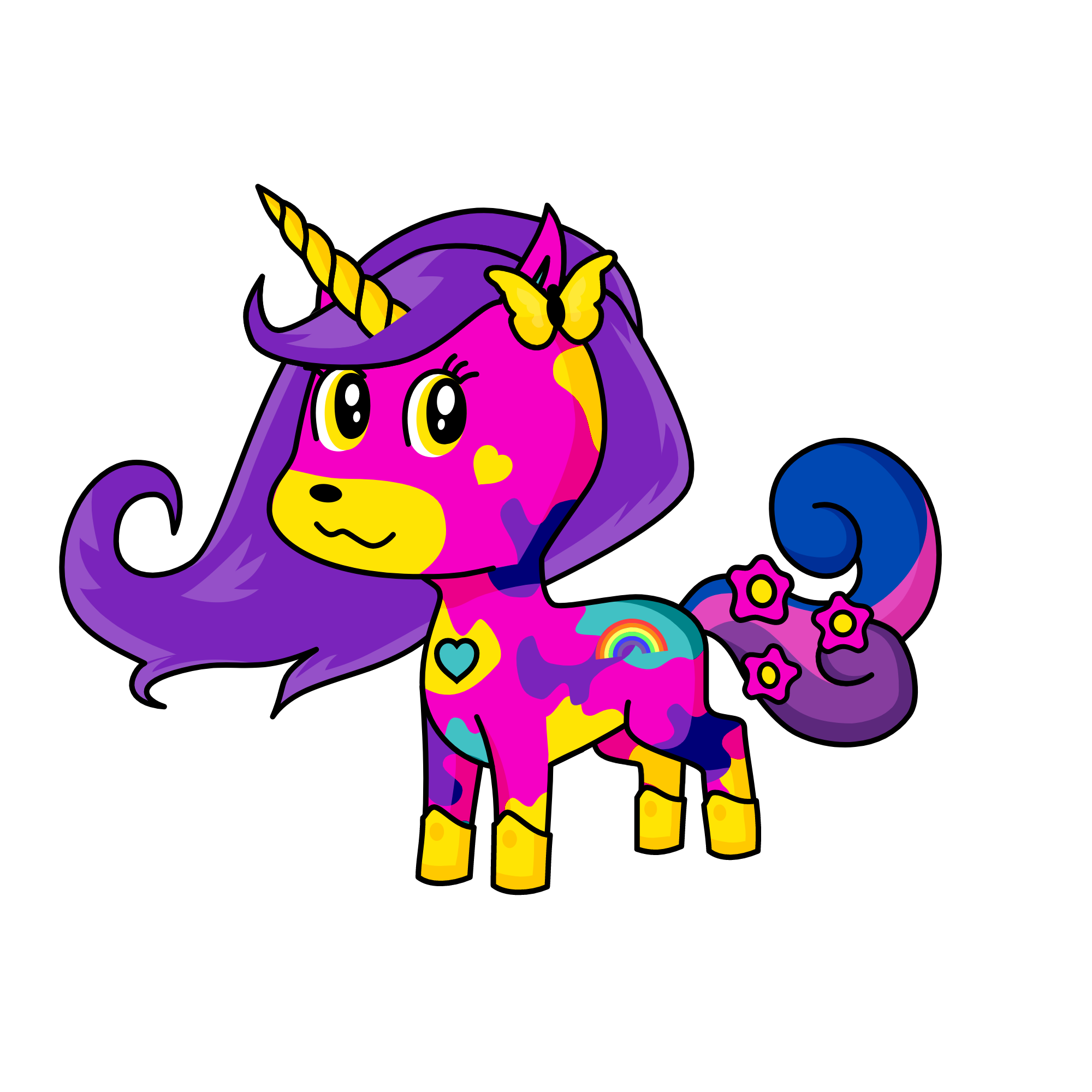 Butterfly, the unicorn