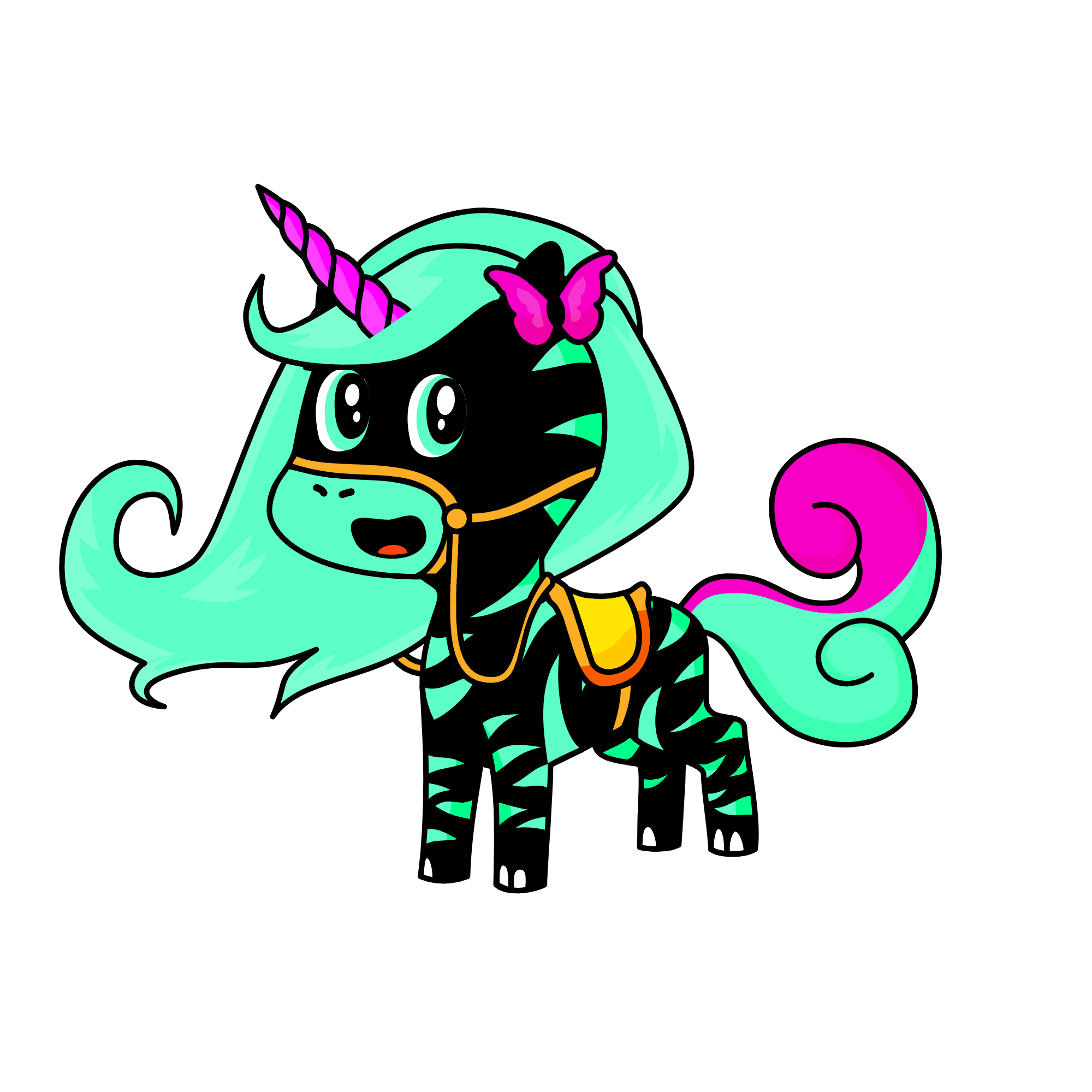 Dark Magic, the unicorn