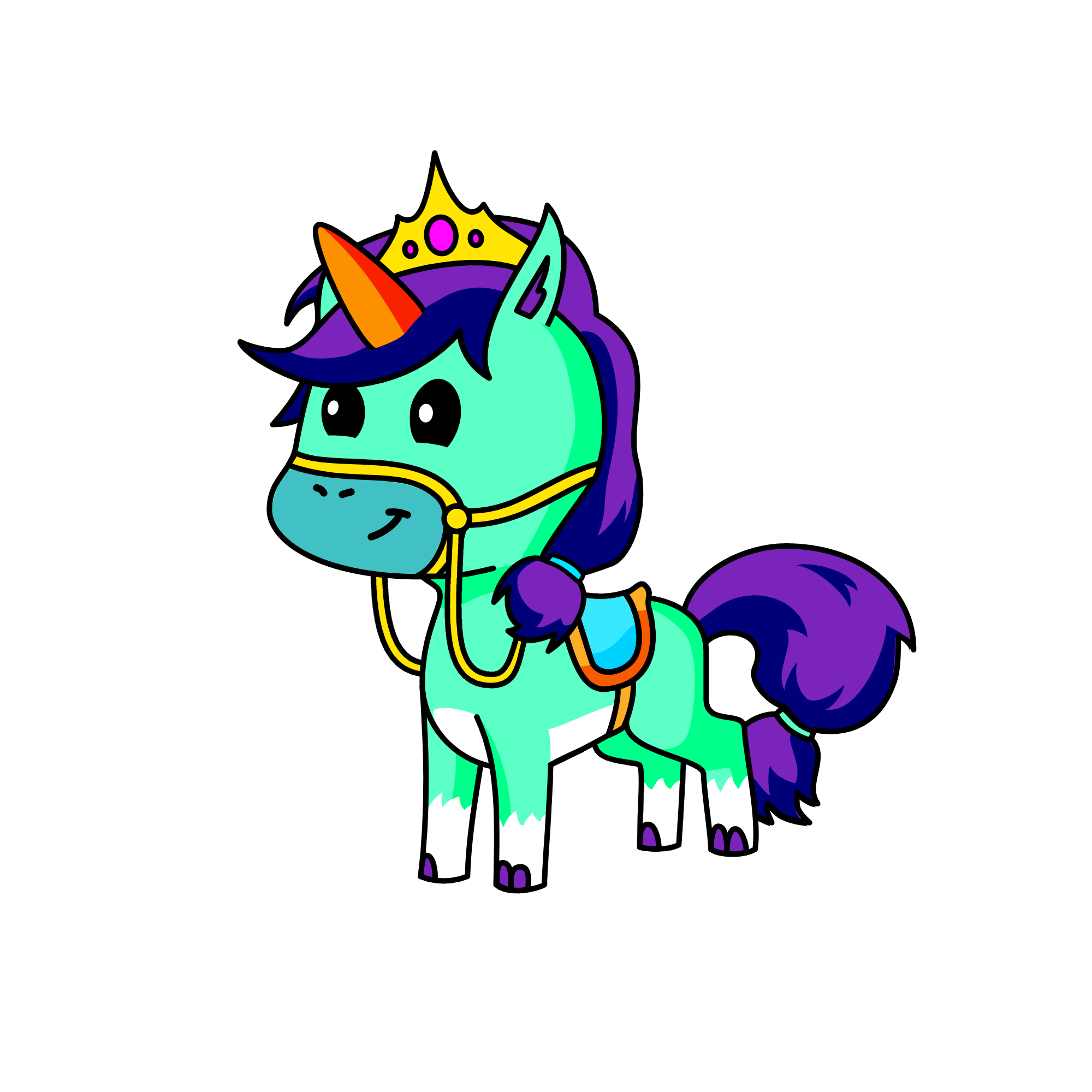 Cozy Zozy, the unicorn