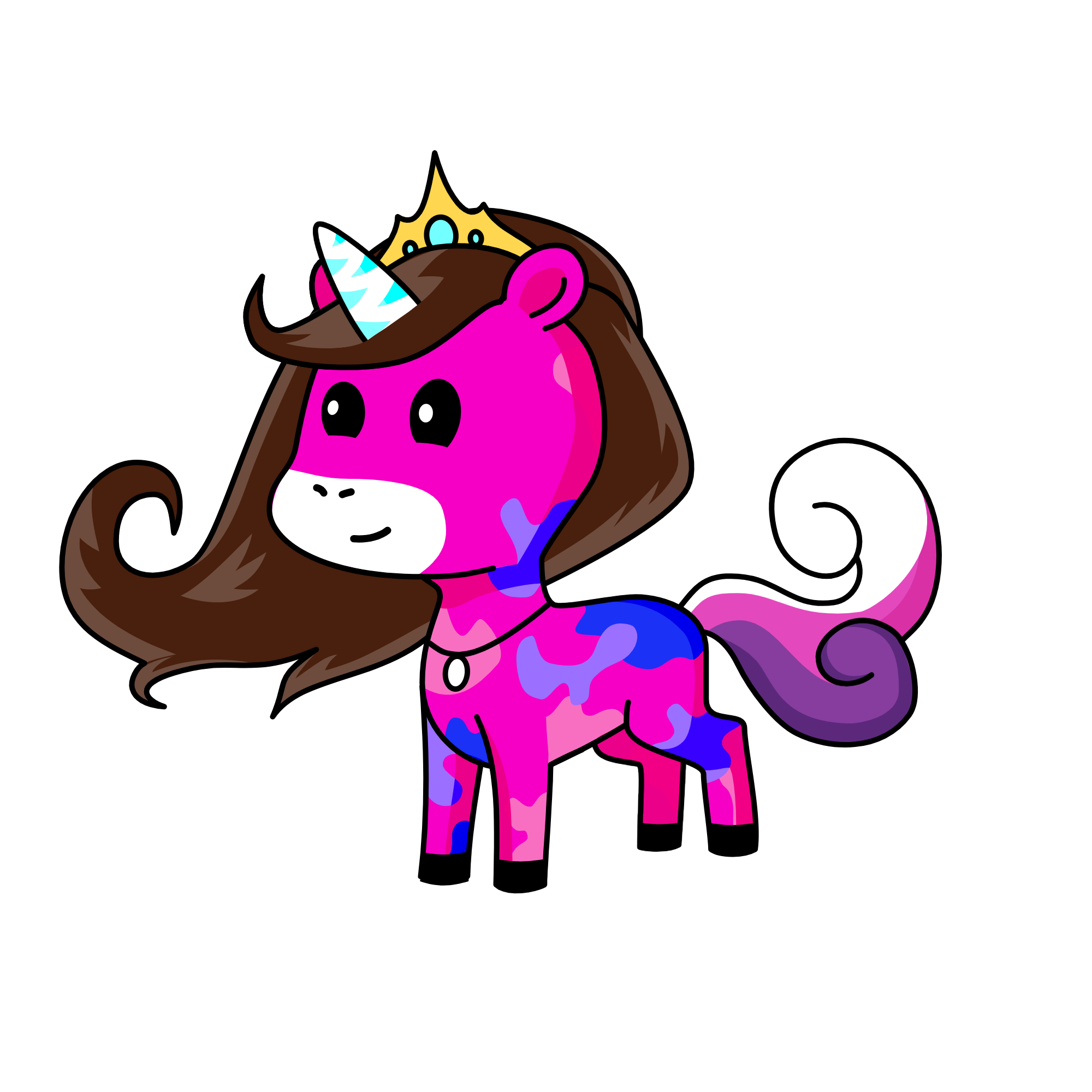 hehe, the unicorn