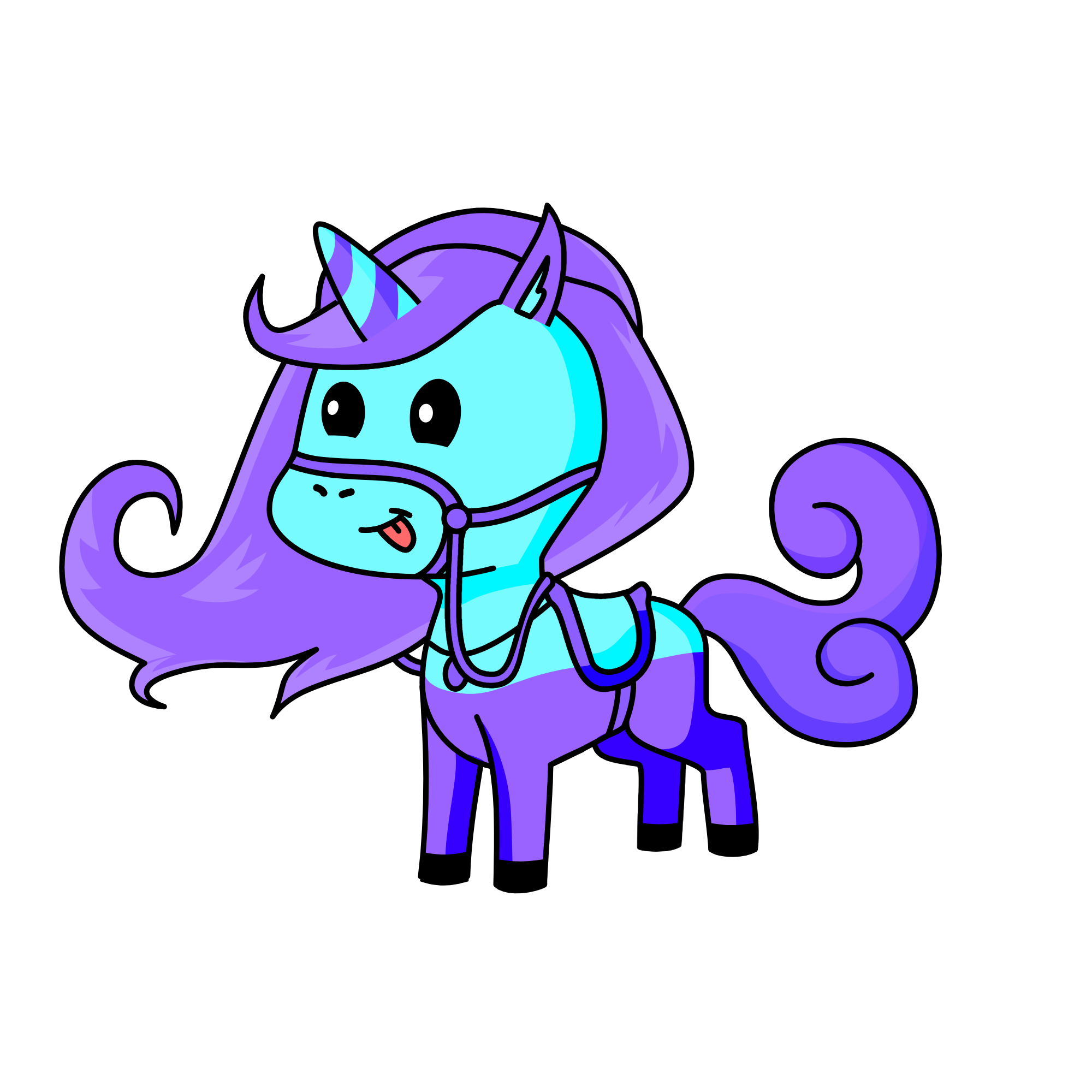 Winter Magic, the unicorn