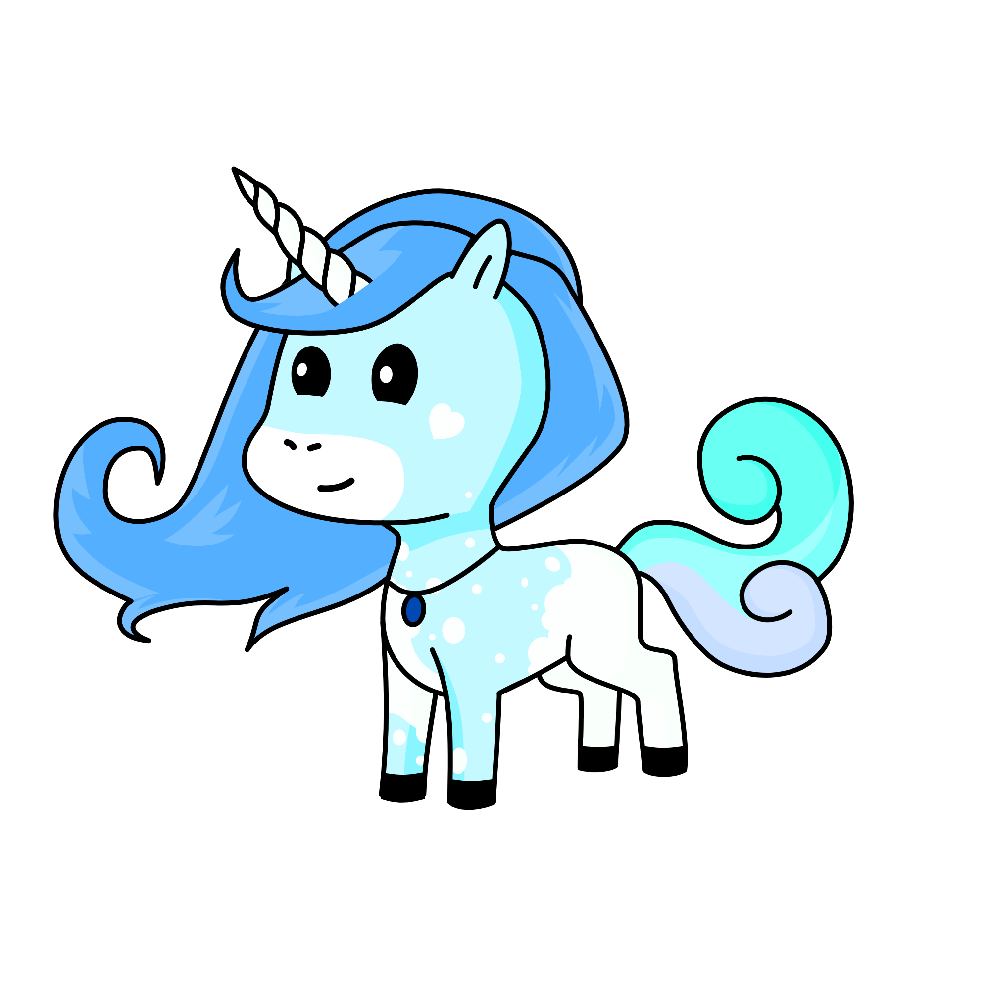 Icy, the unicorn