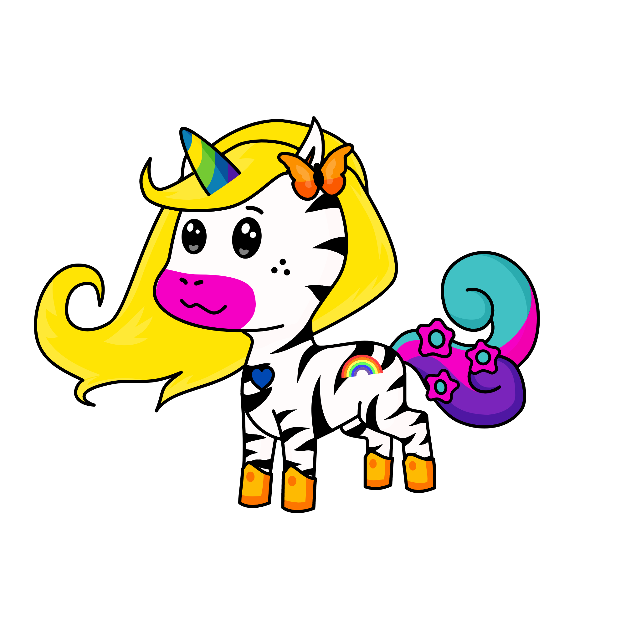 Sabrina , the unicorn