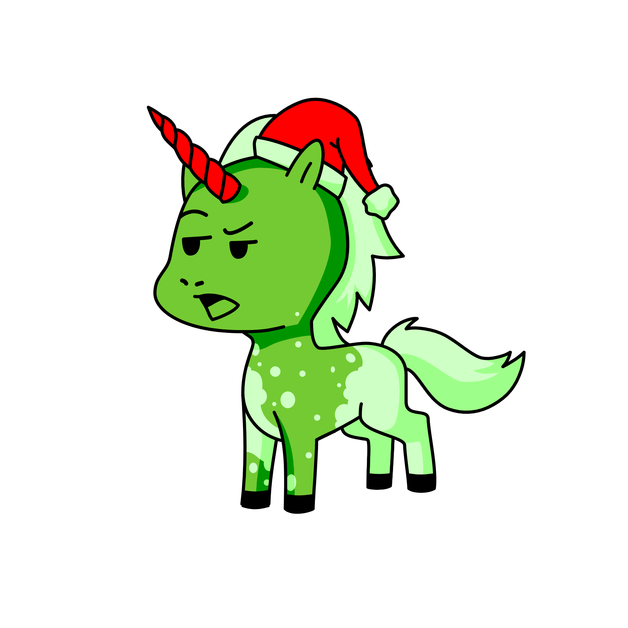 Grinch , the unicorn