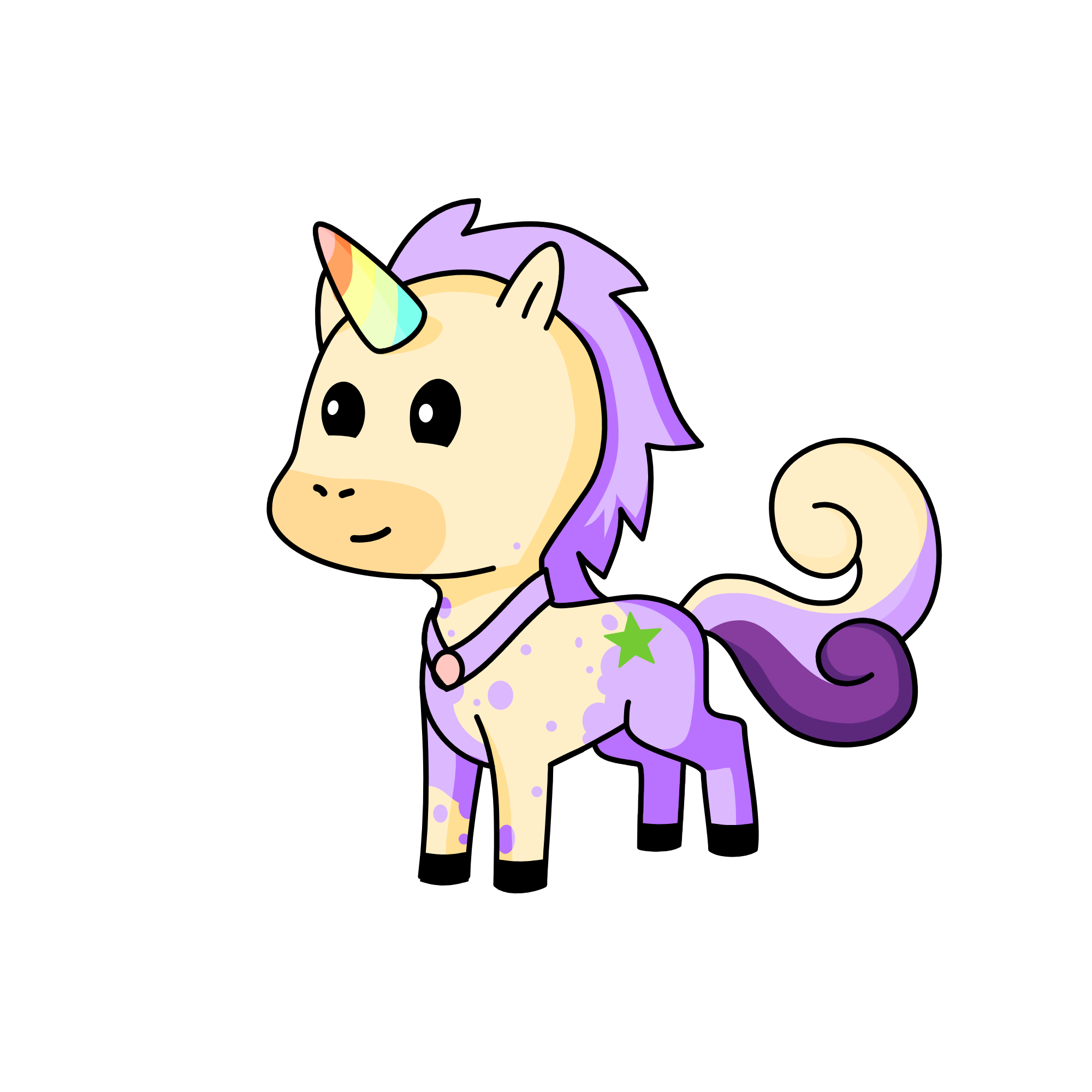 Captain Sparklebutt , the unicorn