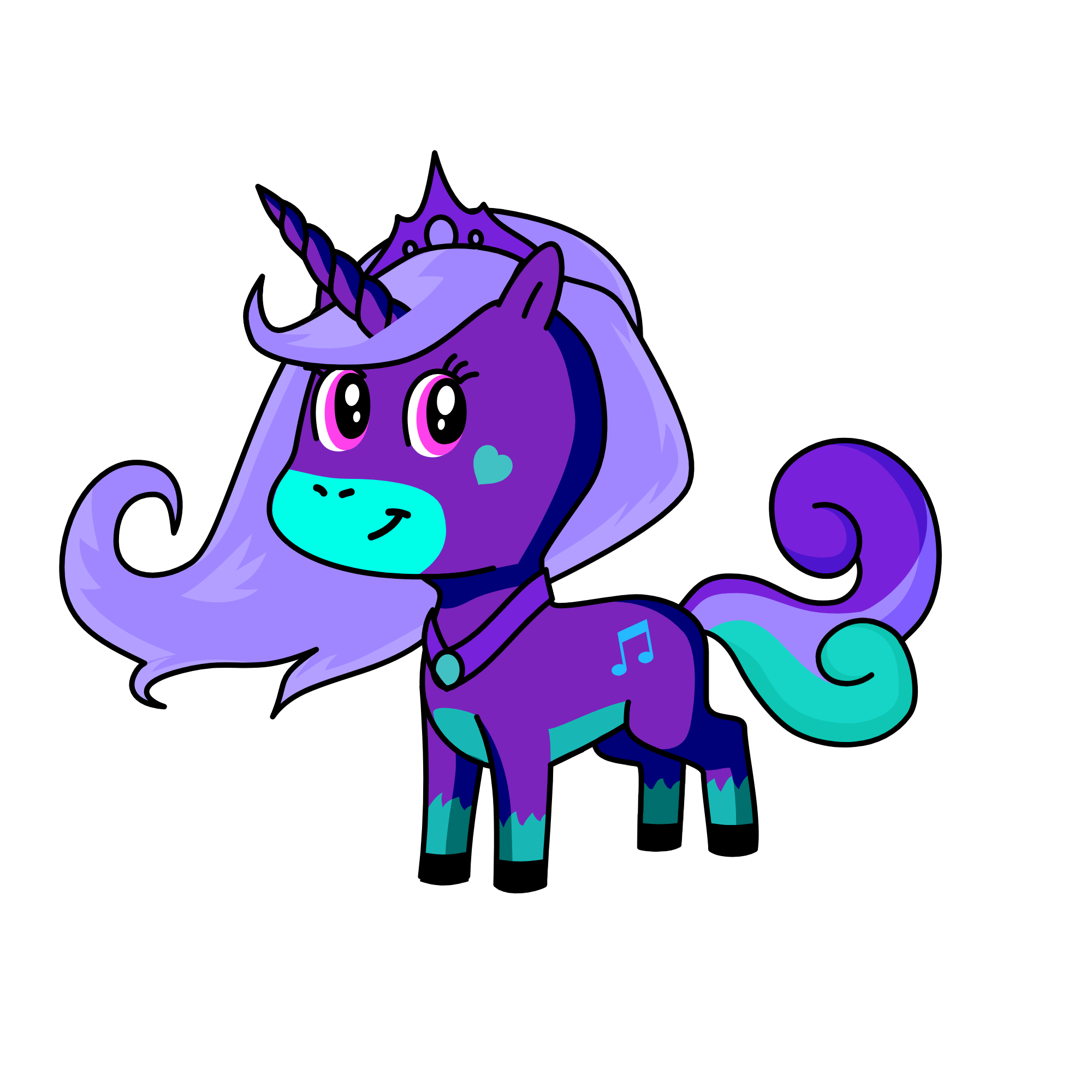 Eve, the unicorn