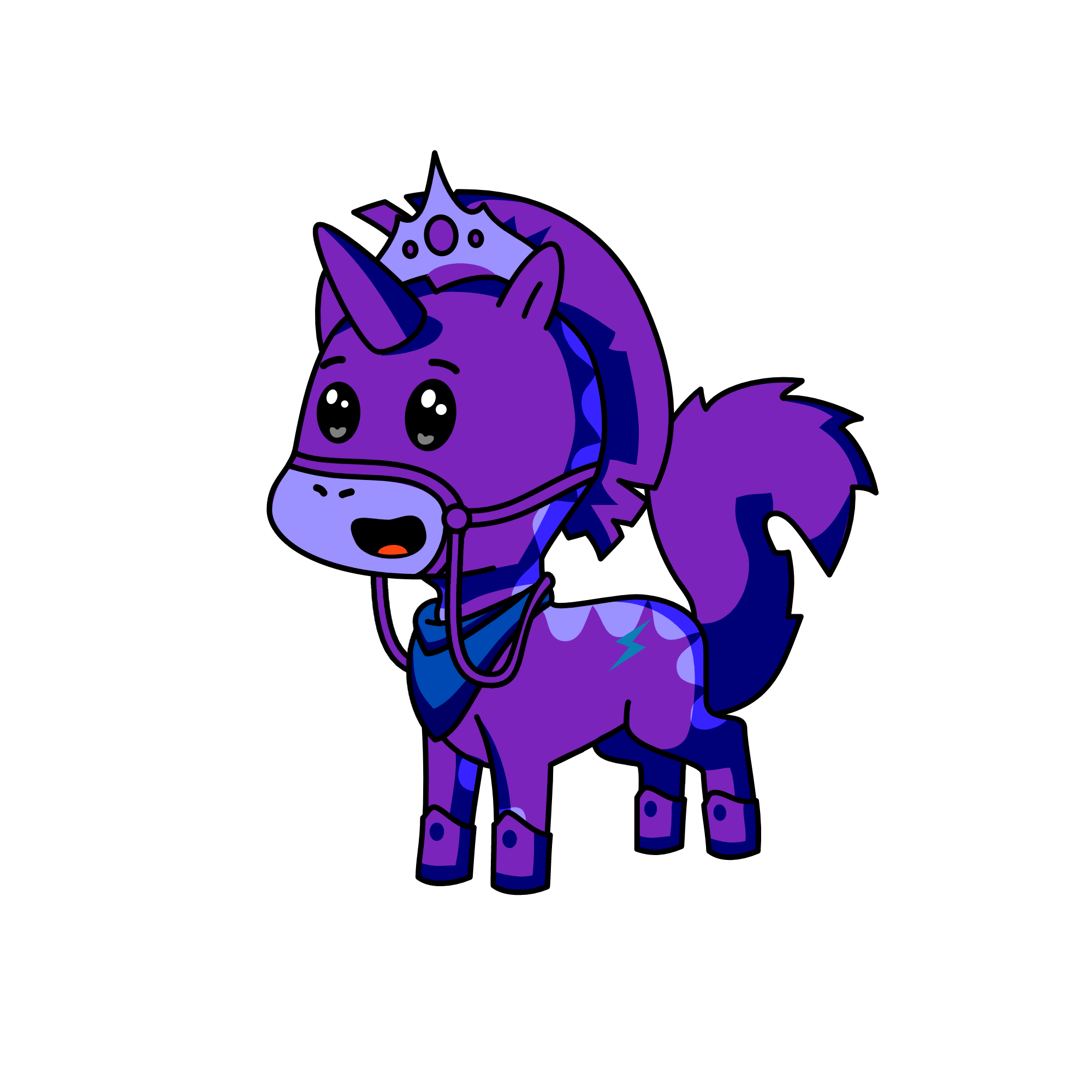 Luna, the unicorn