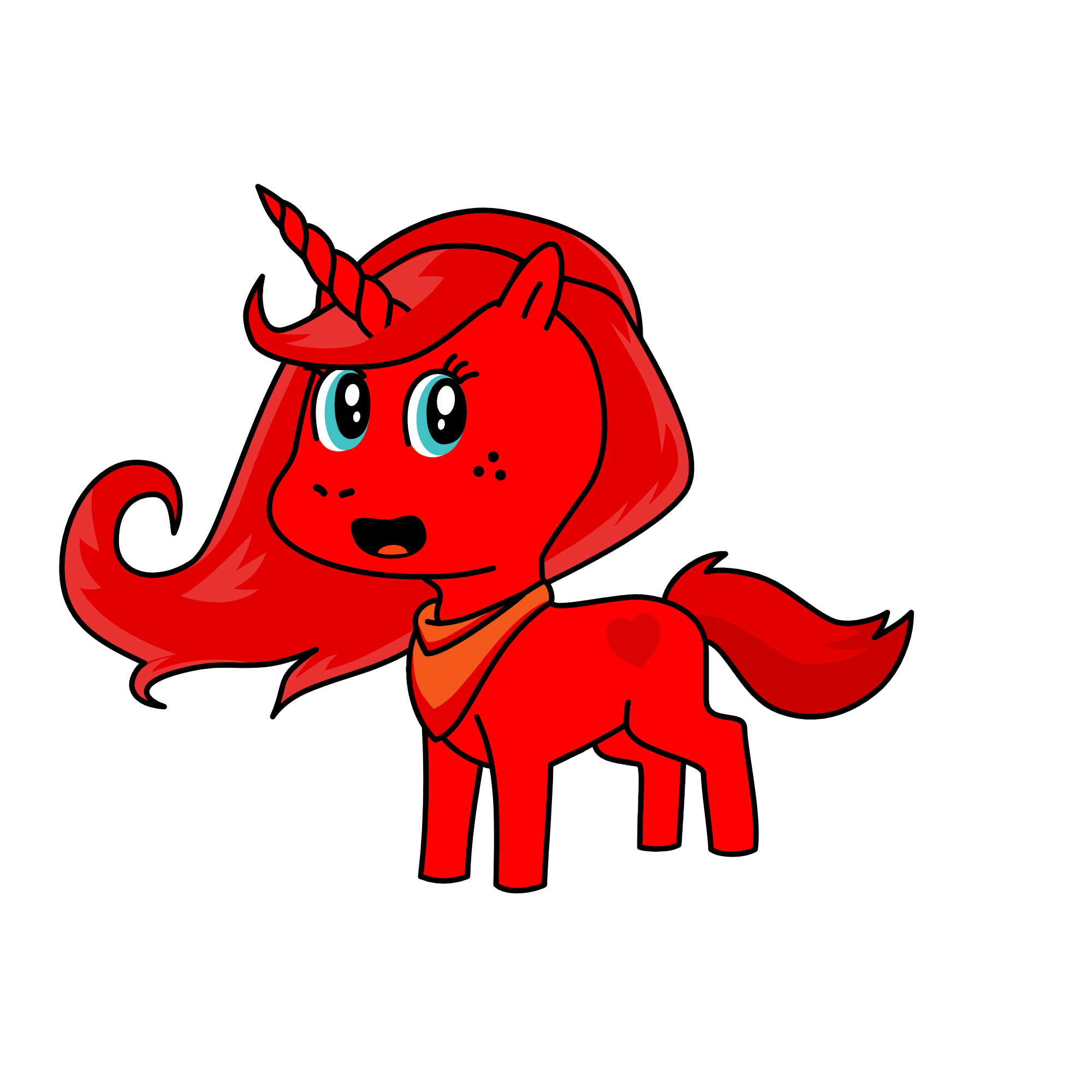 Hottie, the unicorn