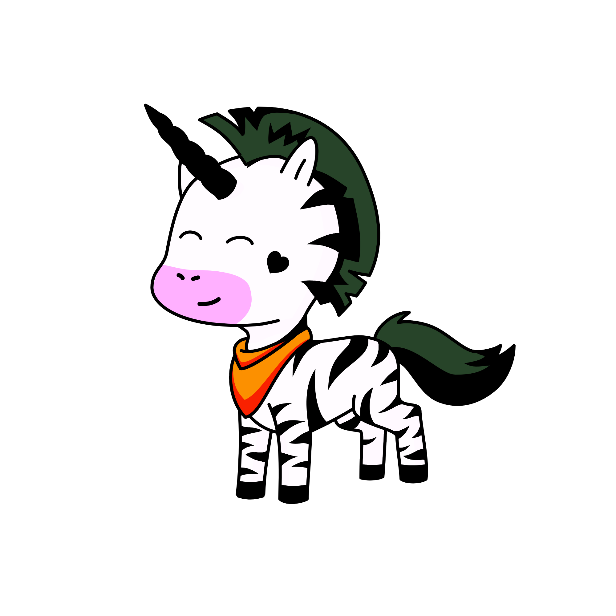 🦓ZEBRA UNICORN🦄, the unicorn