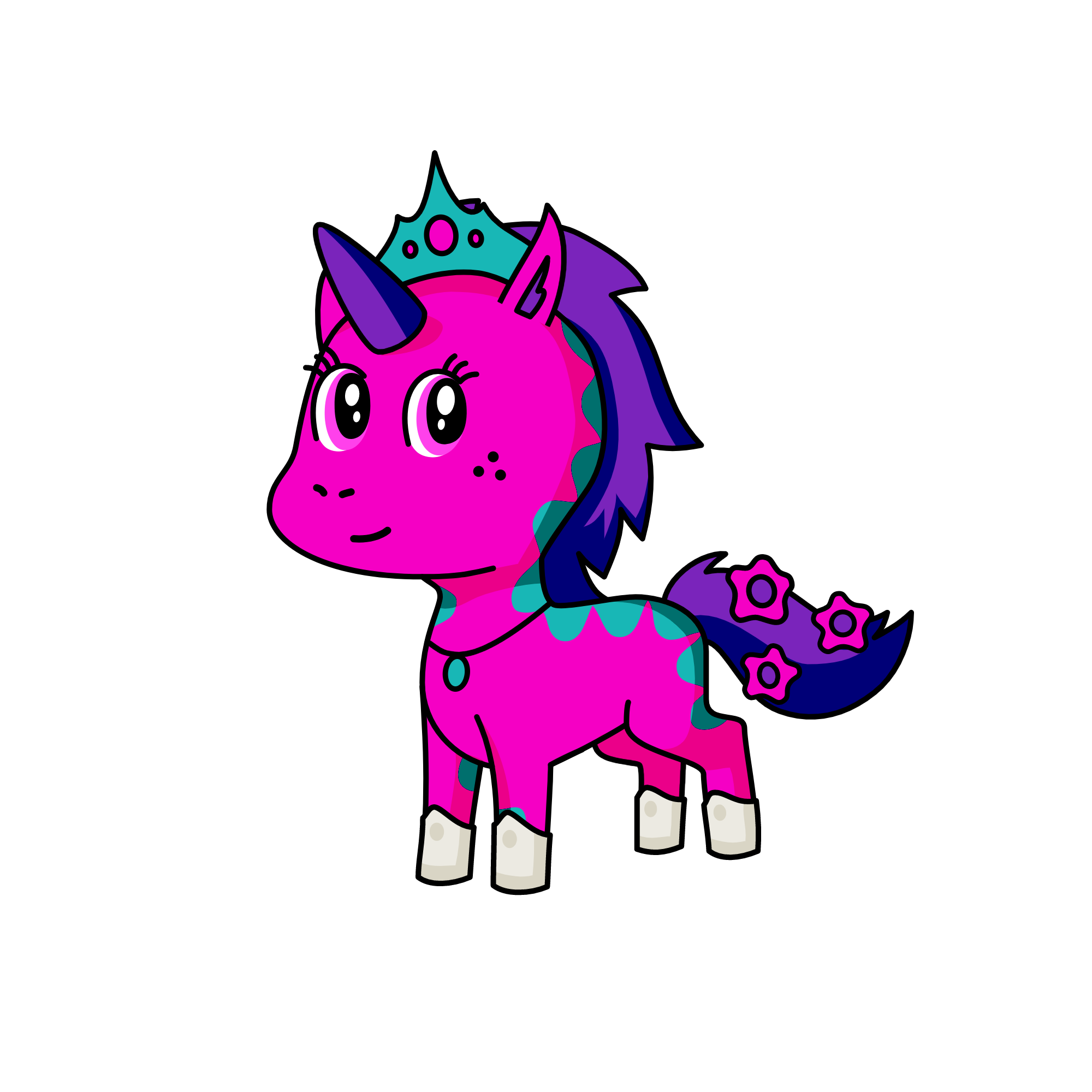 purpin, the unicorn