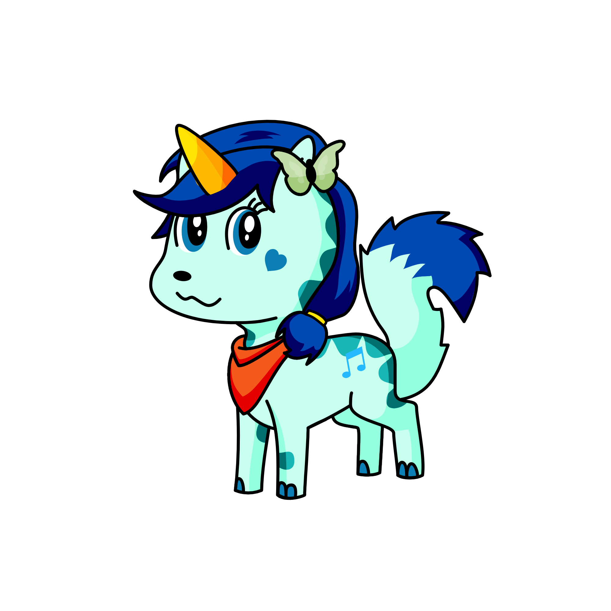 Kiki, the unicorn